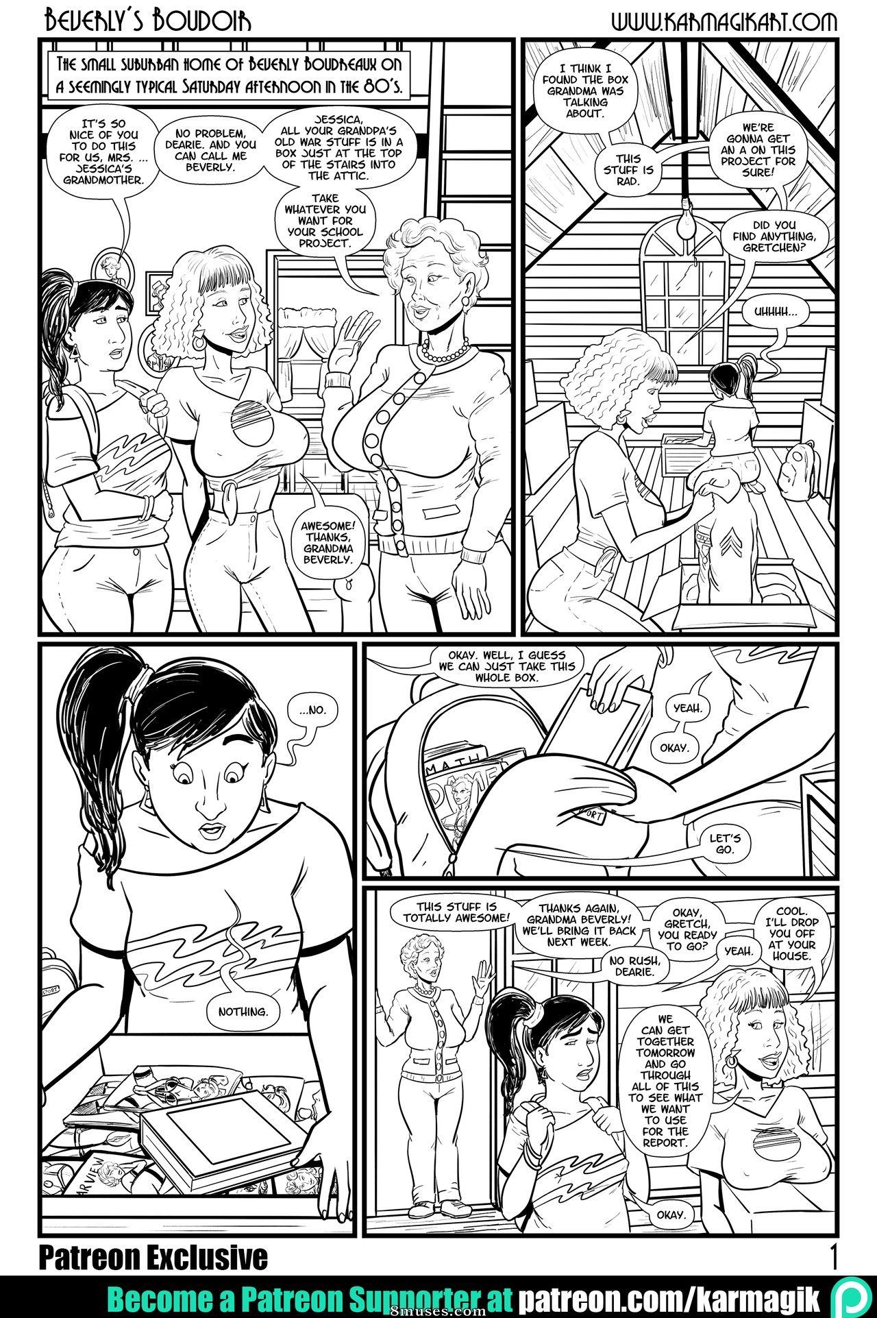 Issue 2 - Black & White - Page 1