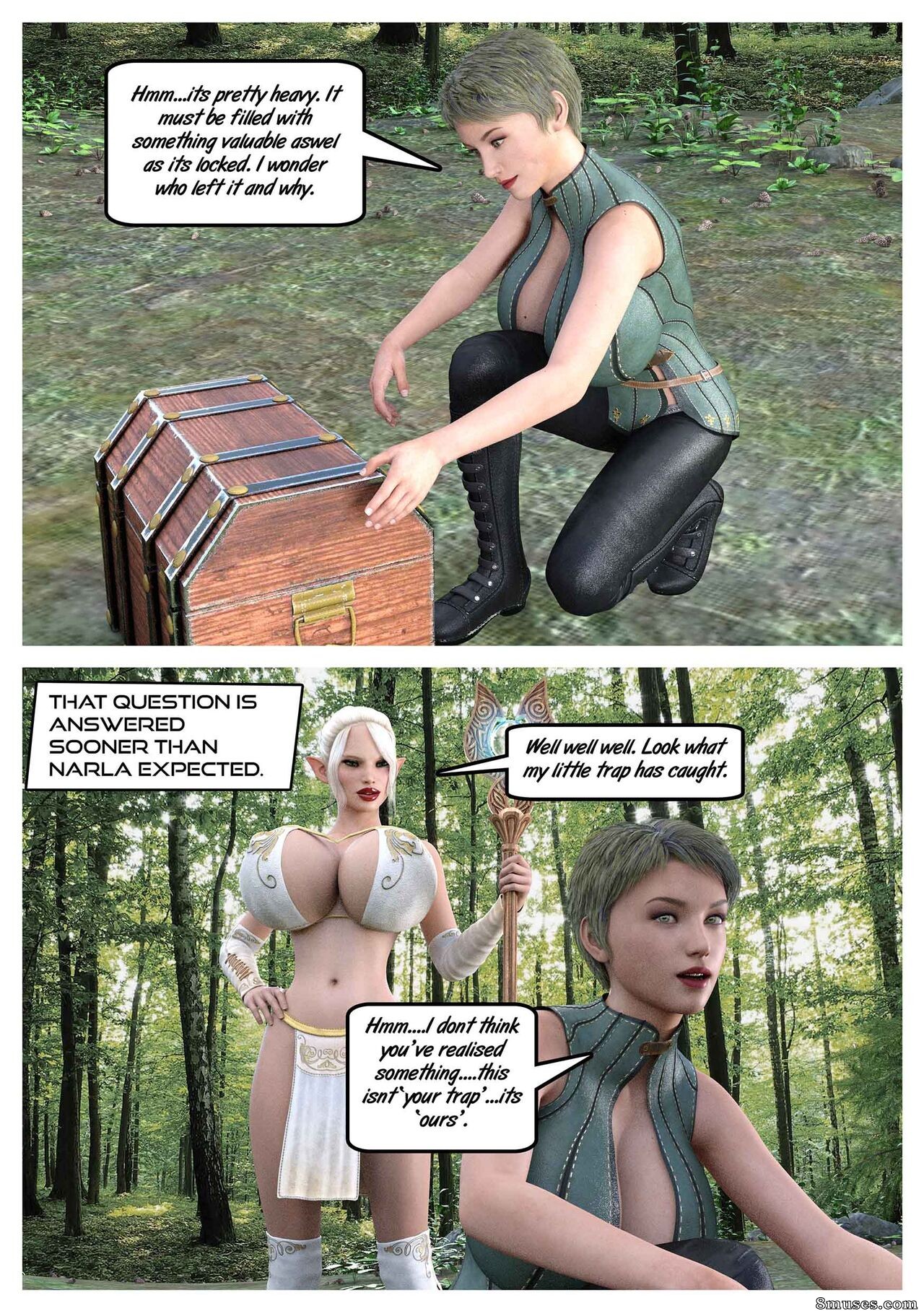 Le lapin oméga - Sorciers et seins - Page 142