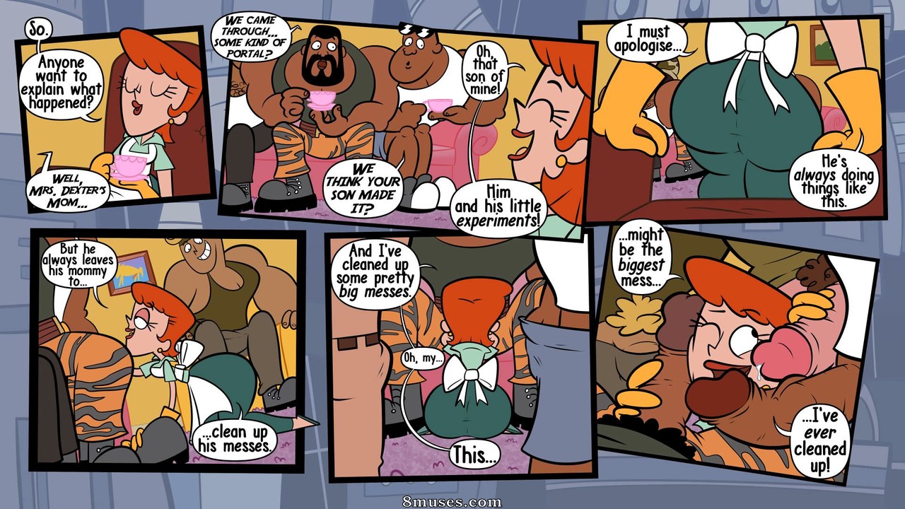 Blargsnarf Comics - Laboratorio de Dexter - Acción skank - Características extendidas - Página 5