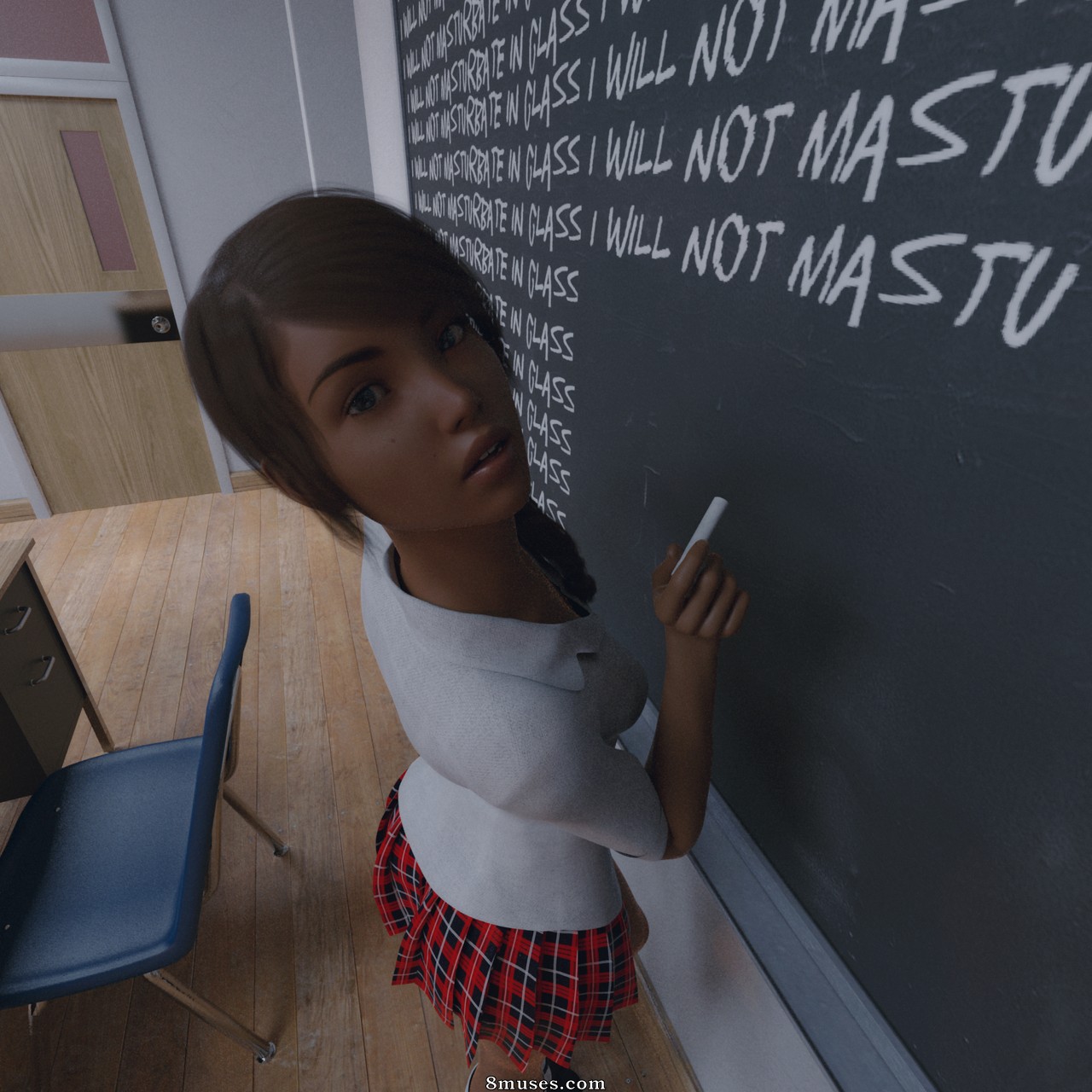 DitzyDoesDigital - Detention - Page 2