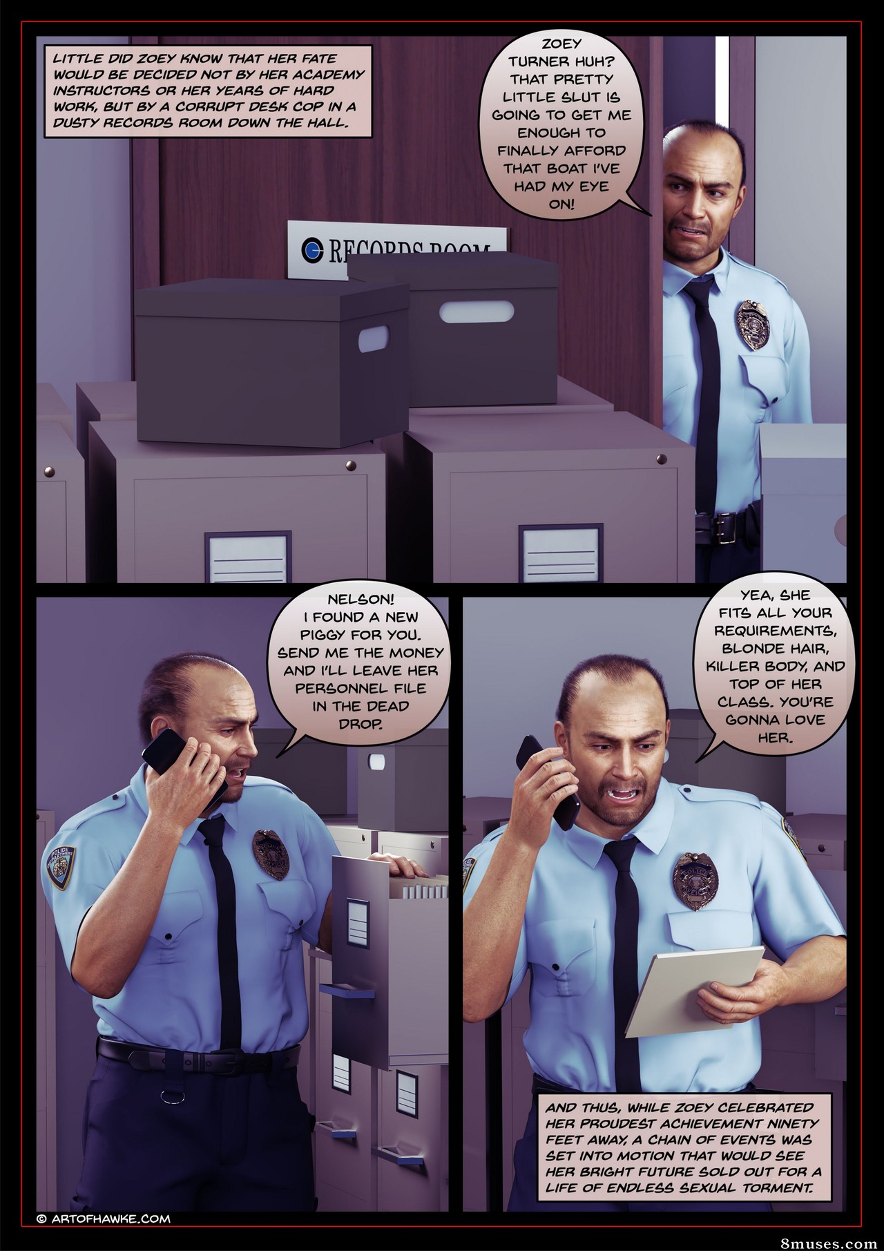 Fansadox Comics - Fansadox 646 - Porquinhos - Hawke - Página 3