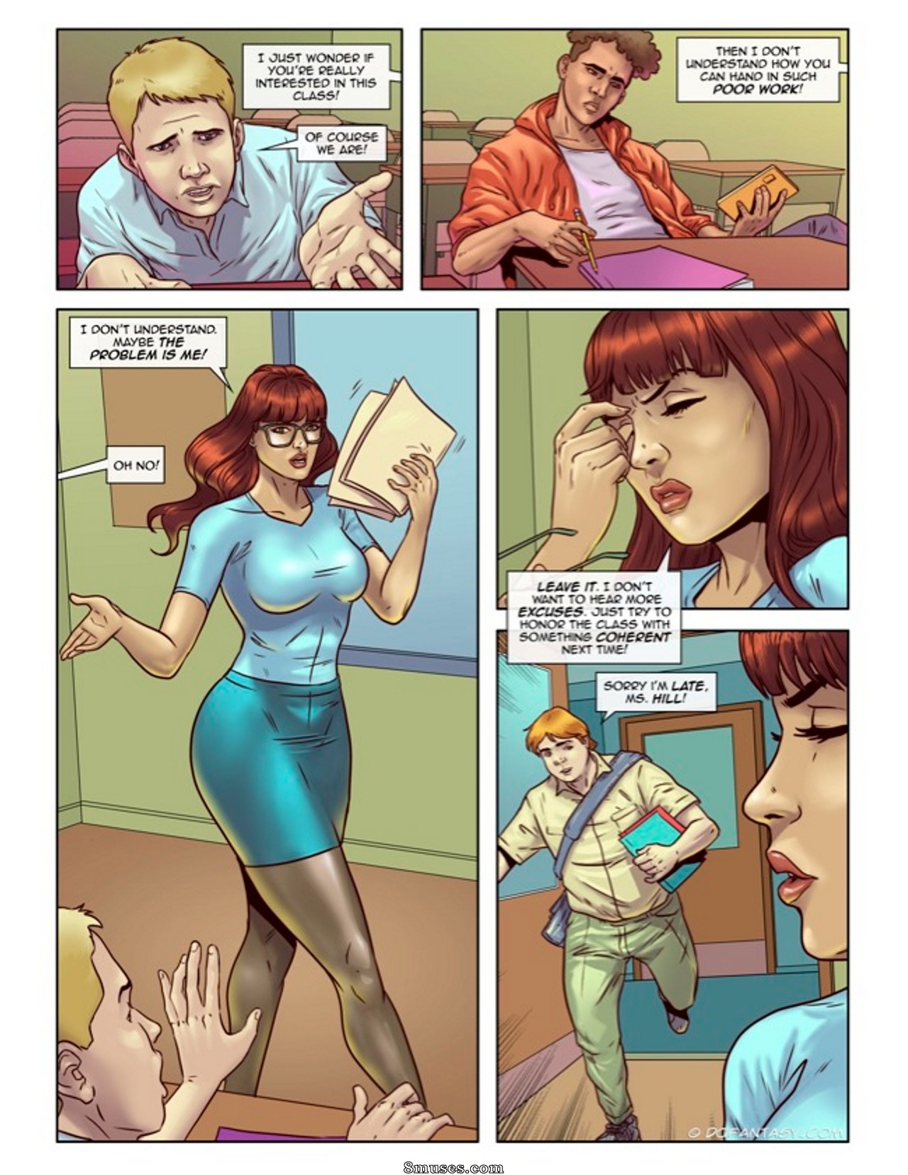 Fansadox Comics - Fansadox 678 - Teaching the Teacher - Victor Serra - Page 8