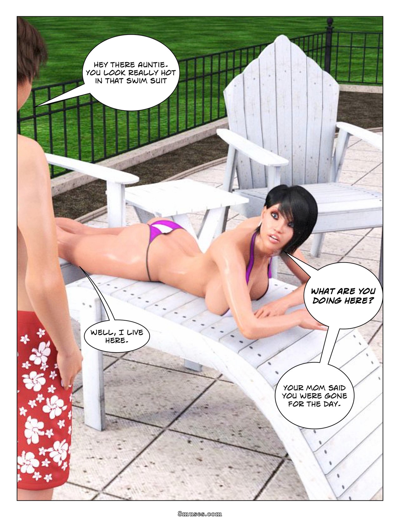 Icstor Comics - Incest Story - Part 7- Auntie - Page 11