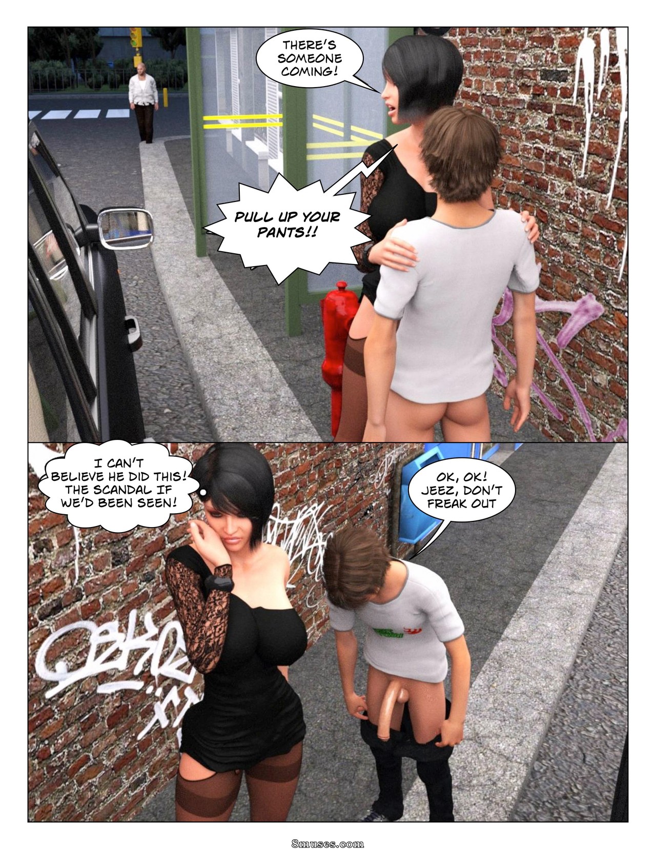 Icstor Comics - Incest Story - Part 7- Auntie - Page 53