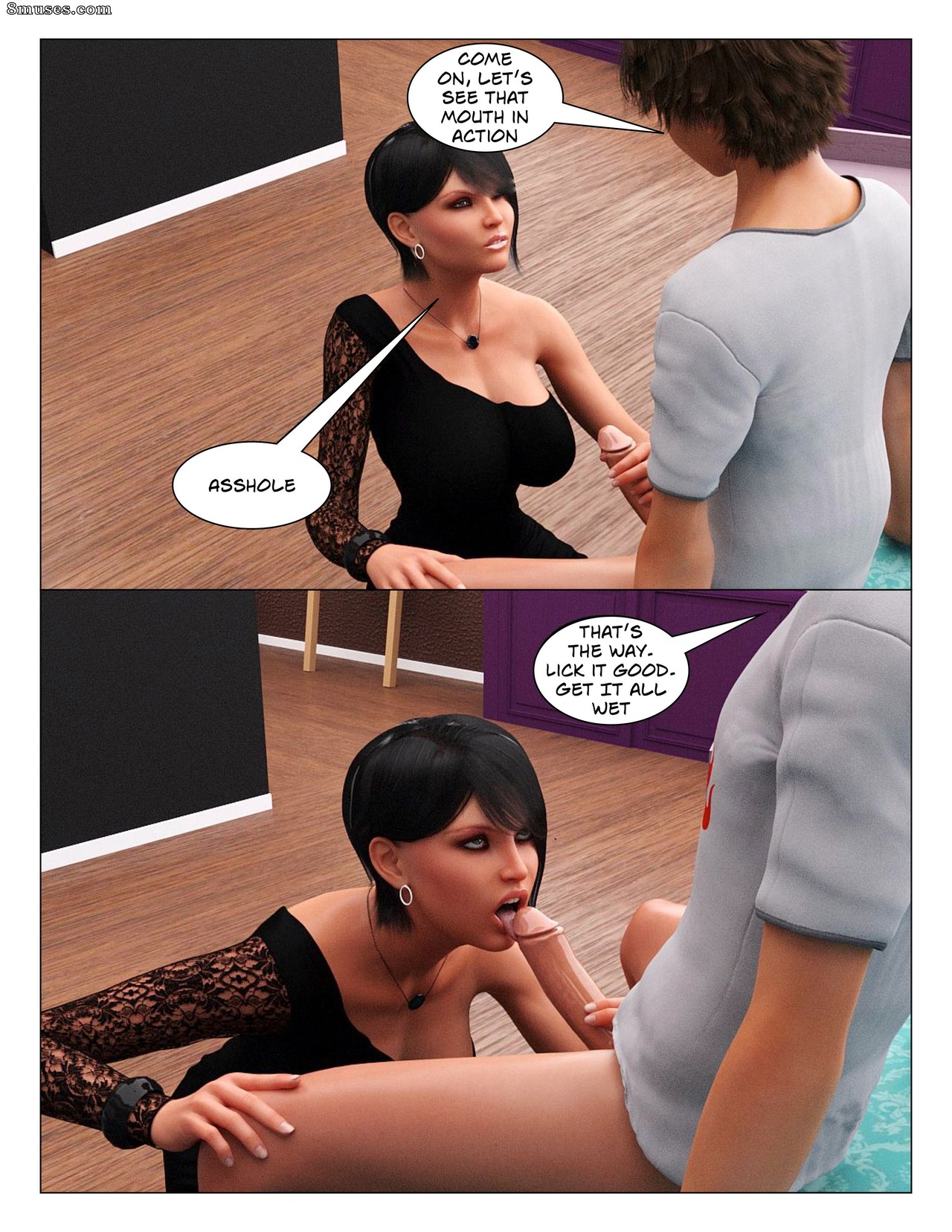 Icstor Comics - Incest Story - Part 7- Auntie - Page 6