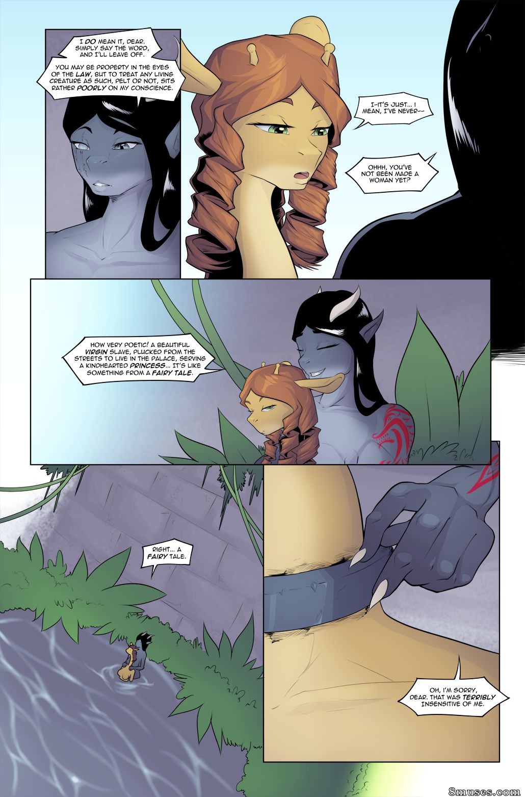 BakuHaku & Linty Comics - A Handmaiden's Tale - Page 10