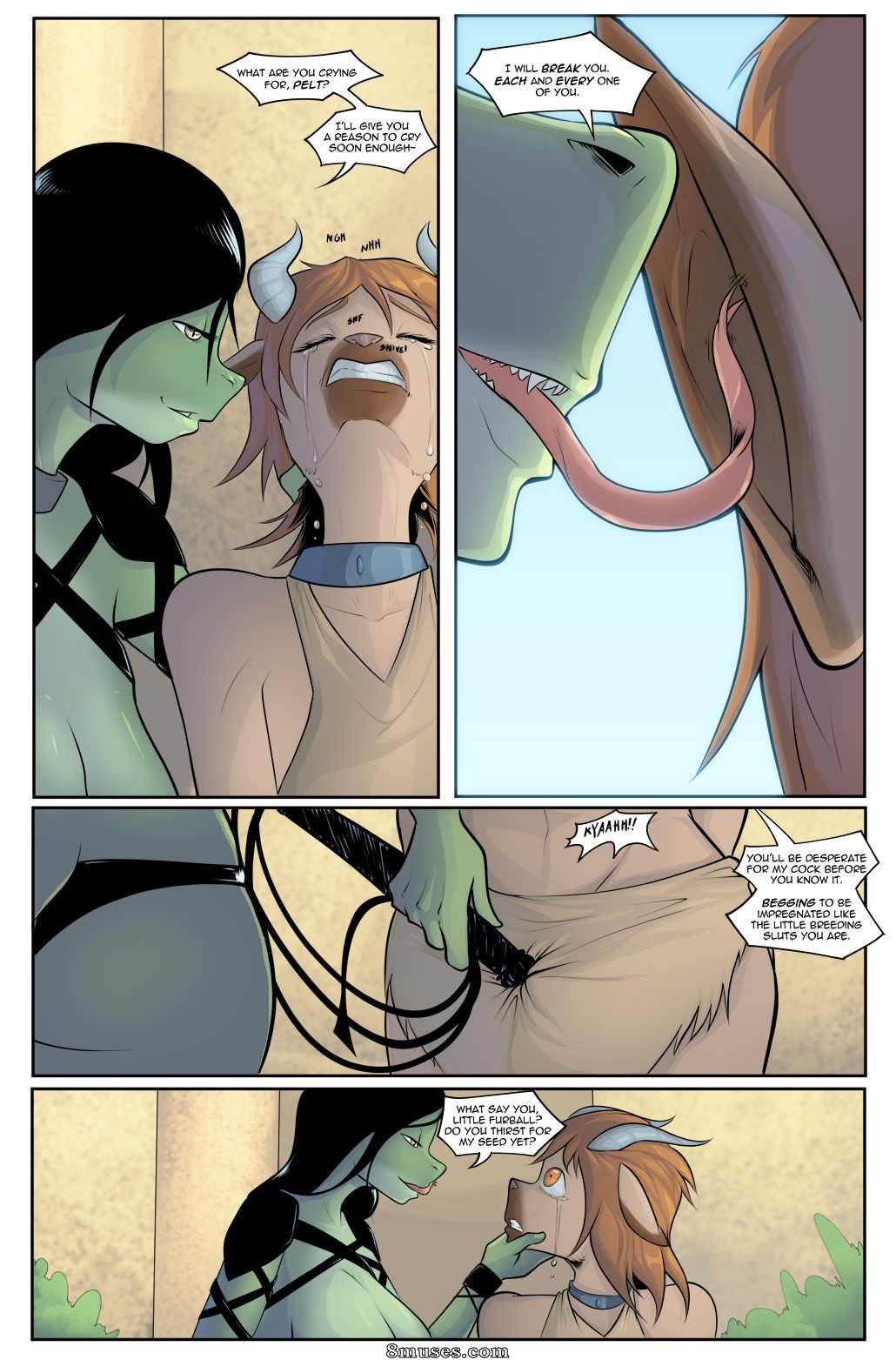 BakuHaku & Linty Comics - A Handmaiden's Tale - Page 3