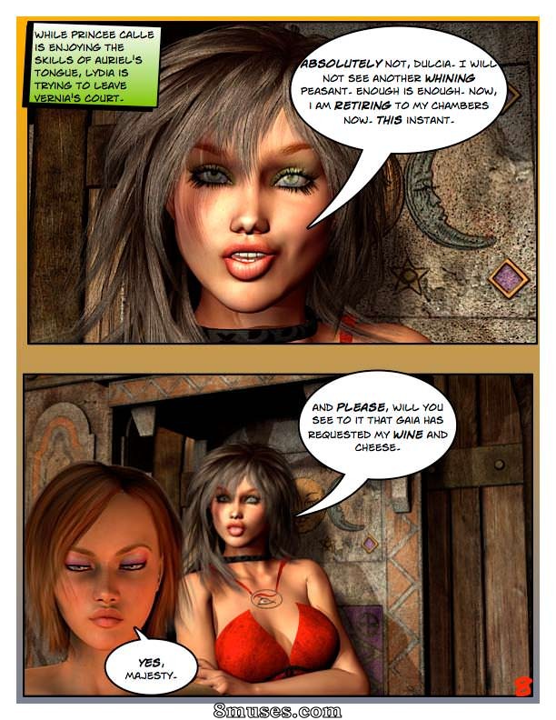 Digital Empress-Captain Trips Comics - Chroniques de l'impératrice - Livre 05 - La colère d'une impératrice - Page 8