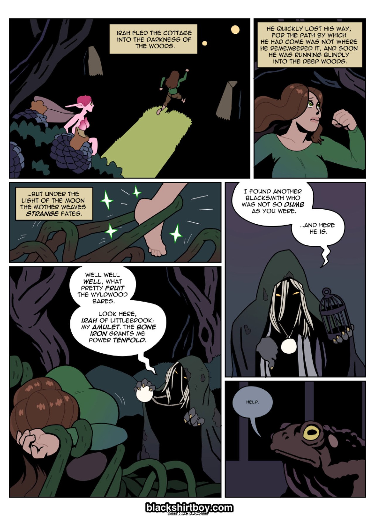 Série Au-delà - La malédiction de la sorcière - Page 14