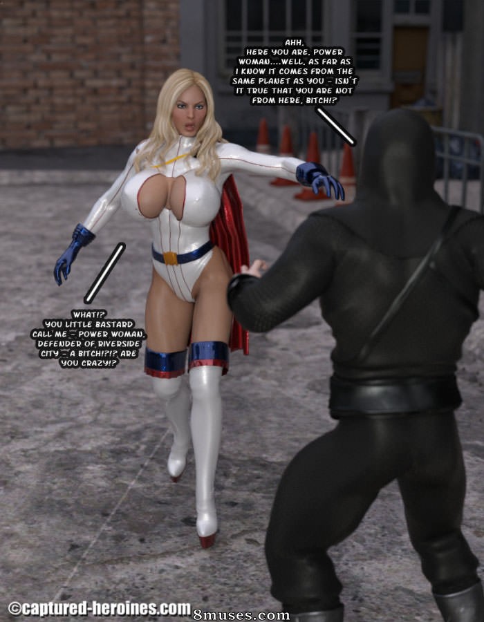 Captured-Heroines Comics - Derrota da mulher poderosa - Página 5