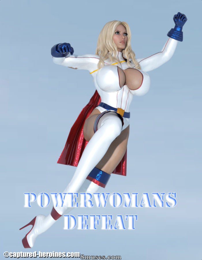 Captured-Heroines Comics - Derrota da mulher poderosa - Página 1