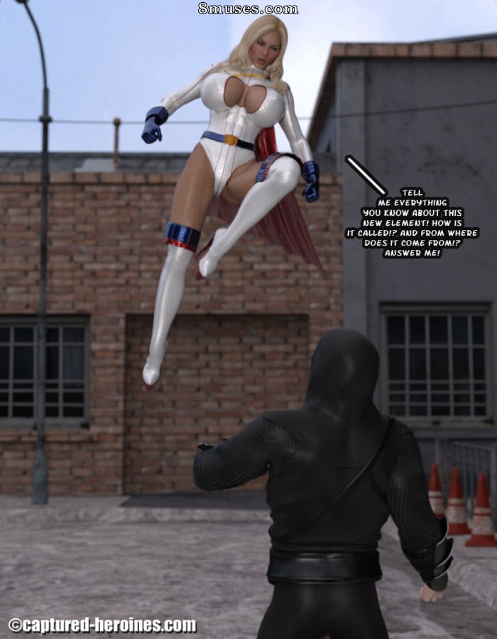 Captured-Heroines Comics - Derrota da mulher poderosa - Página 4