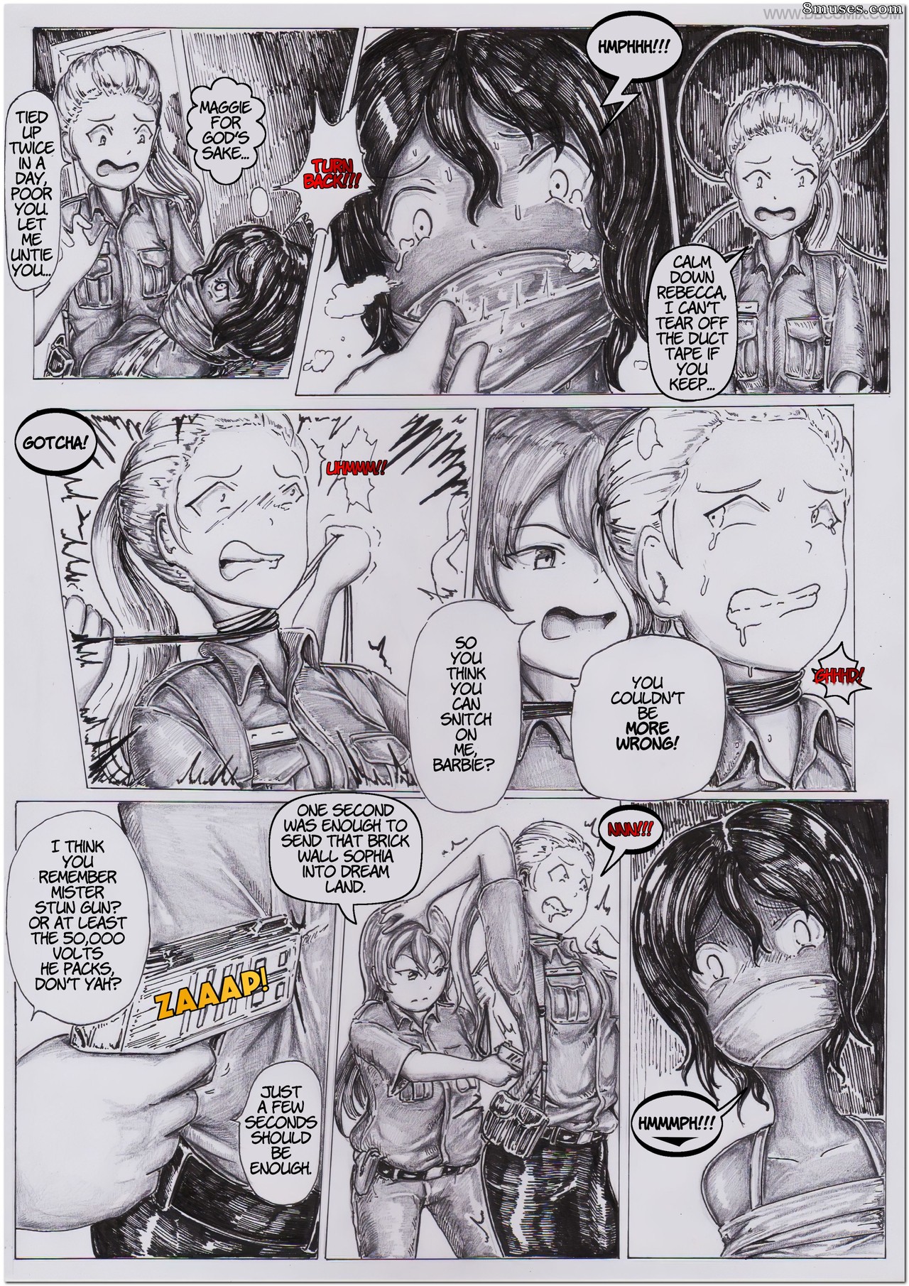 Security Girls in Trouble - Issue 1 - Page 9