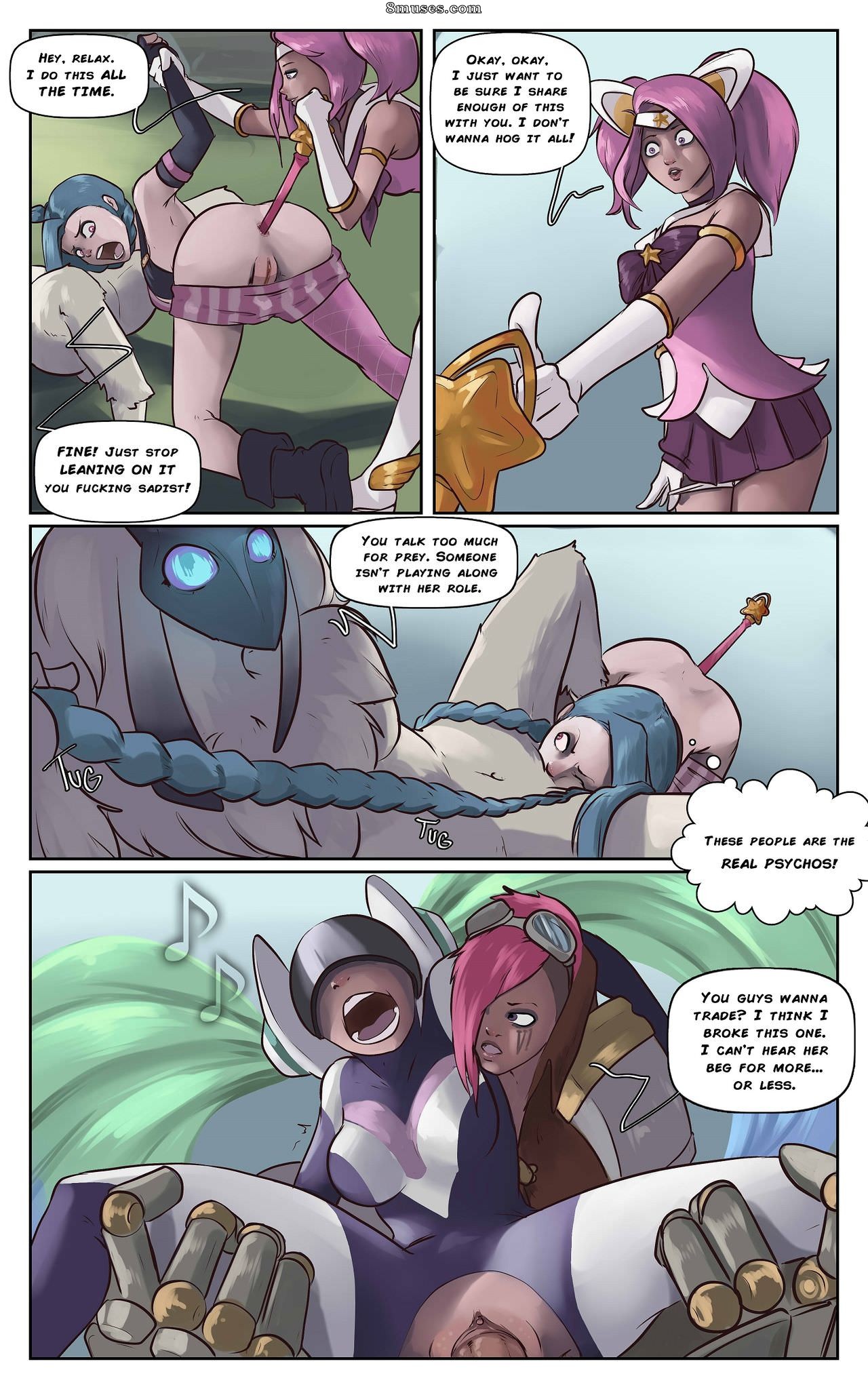 Zaunderground Comics - Cuando noobs lane - Página 10