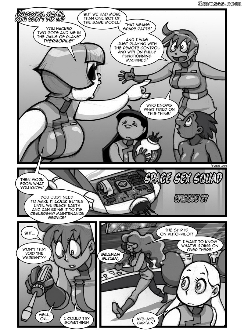 Space Sex Squad - Issue 27 - Page 1