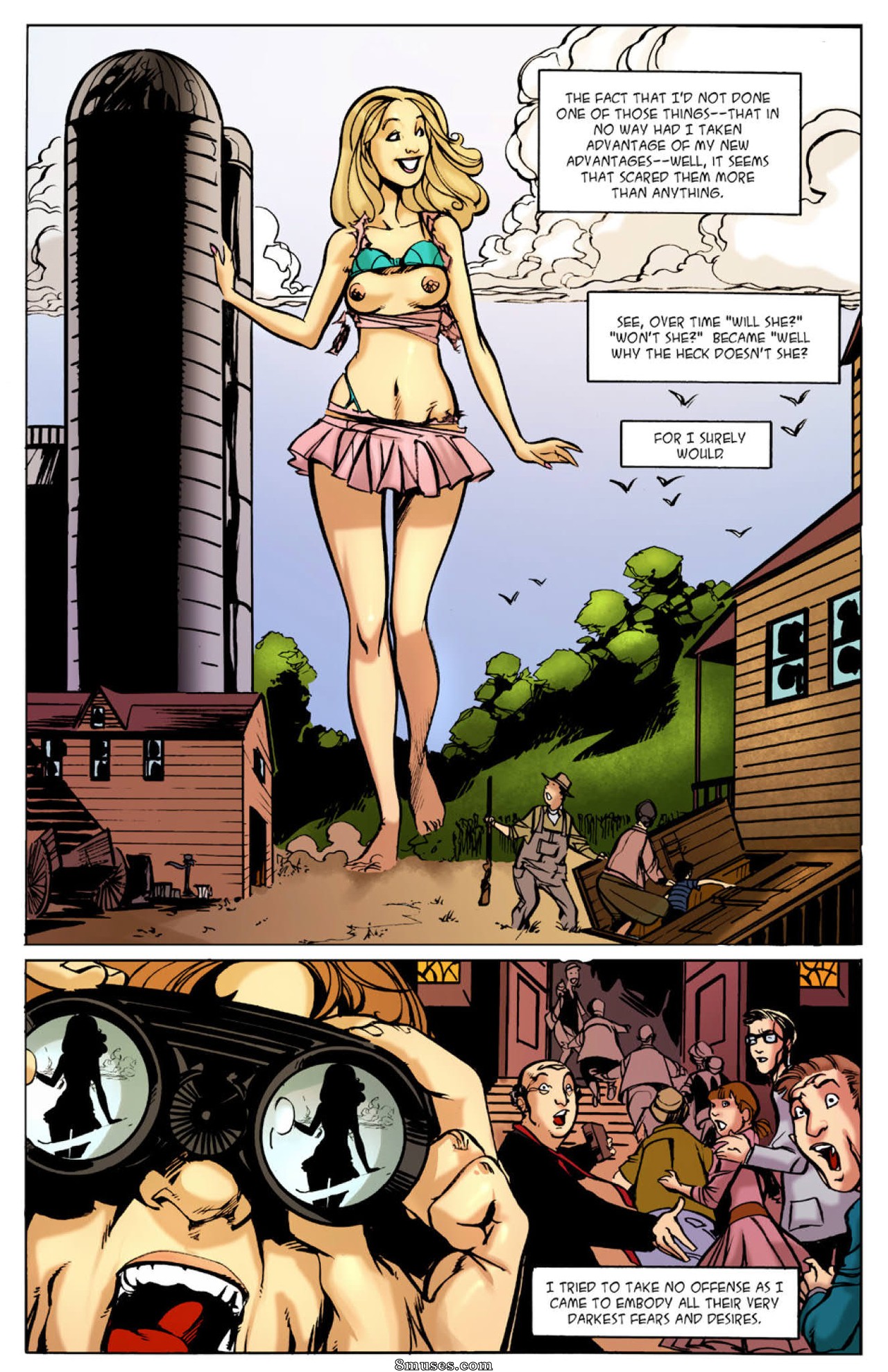 Giantess Club Comics - Dépasser les attentes - Page 9