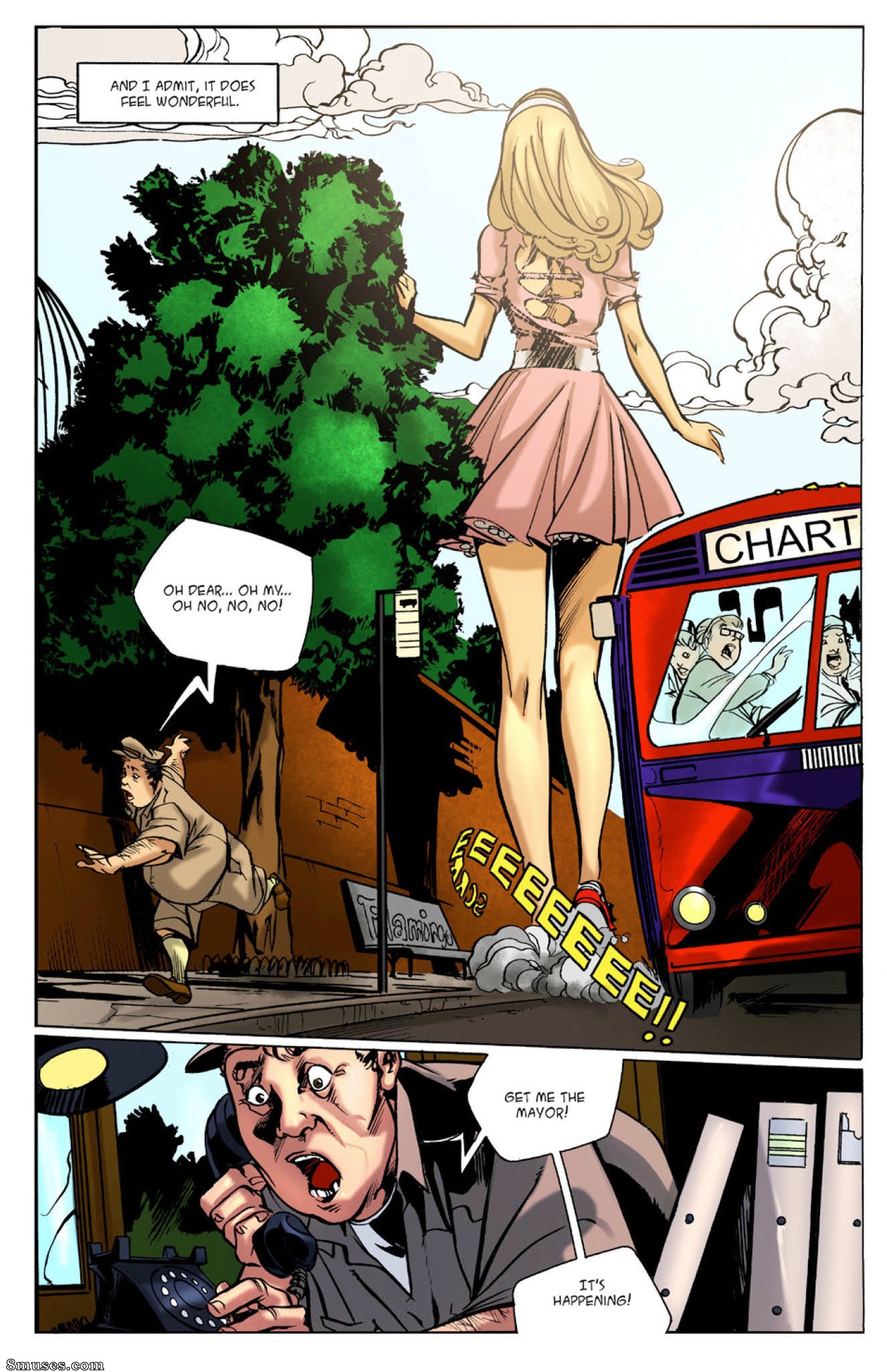 Giantess Club Comics - Dépasser les attentes - Page 6