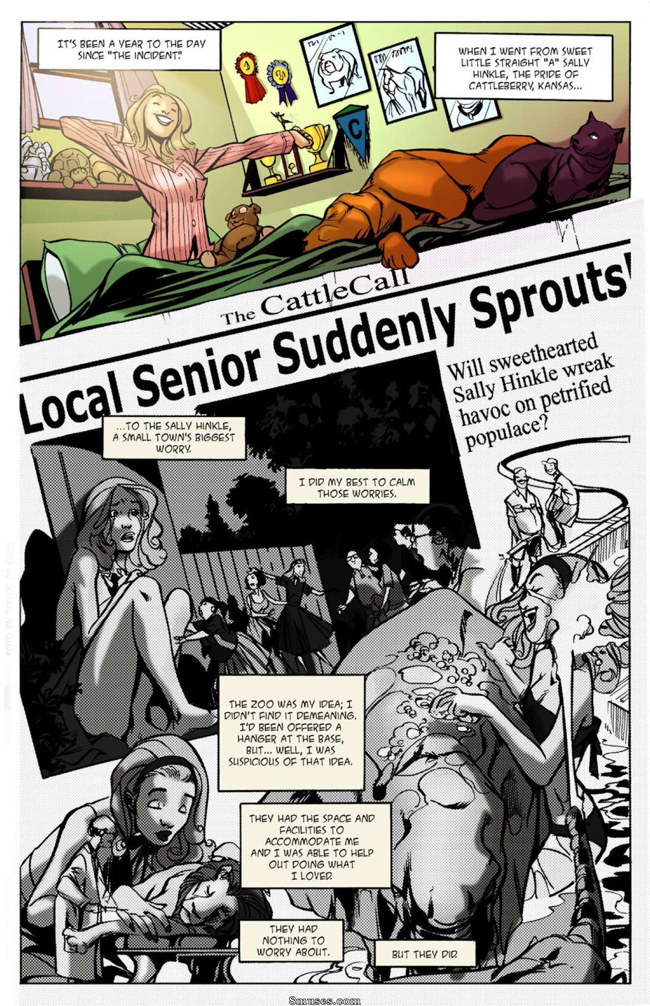 Giantess Club Comics - Dépasser les attentes - Page 7