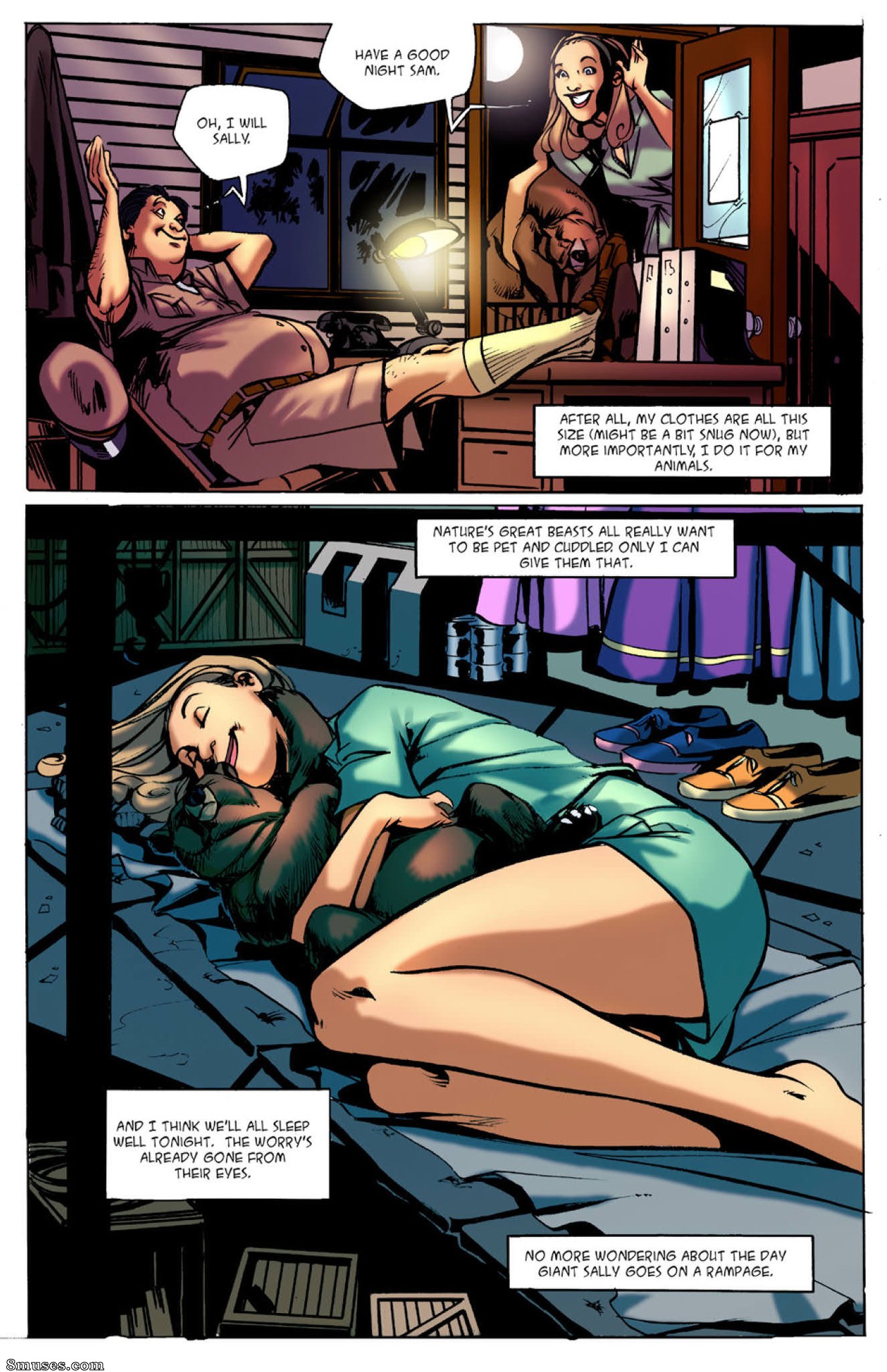 Giantess Club Comics - Supera las expectativas - Página 22