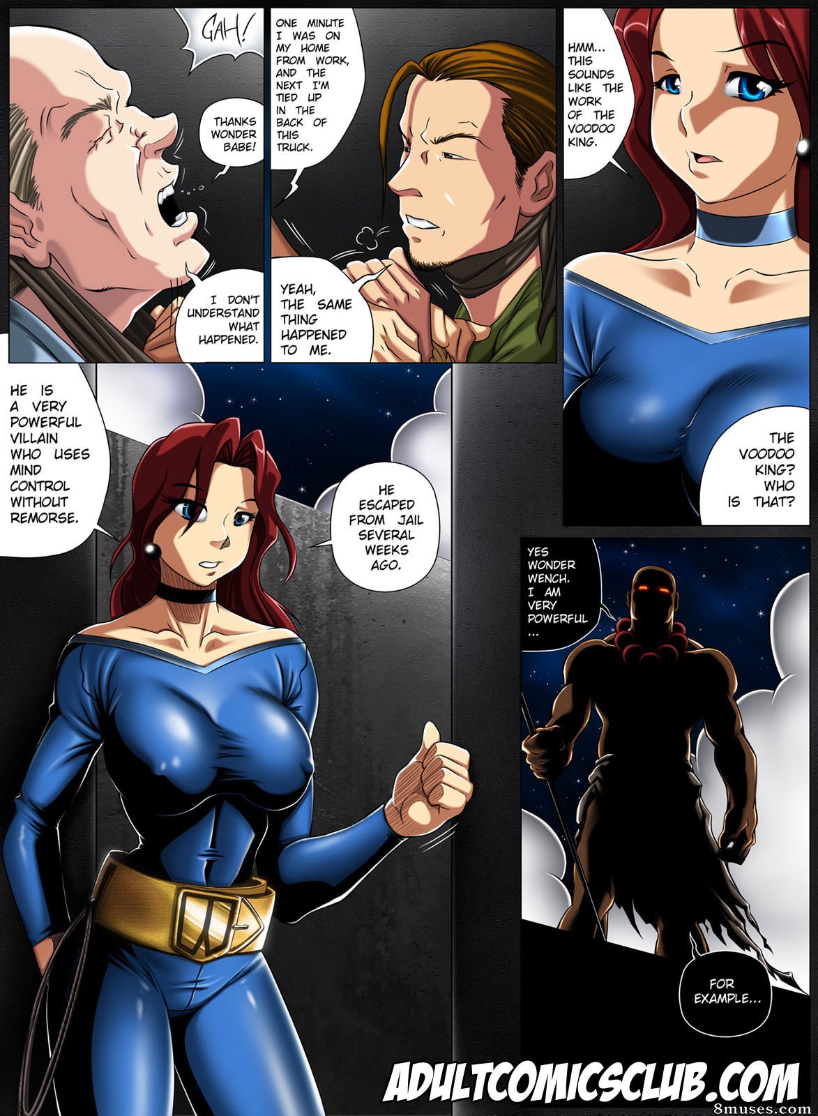 Melkormancin.com Comics - Wonderbabe vs VodooKing - Page 2