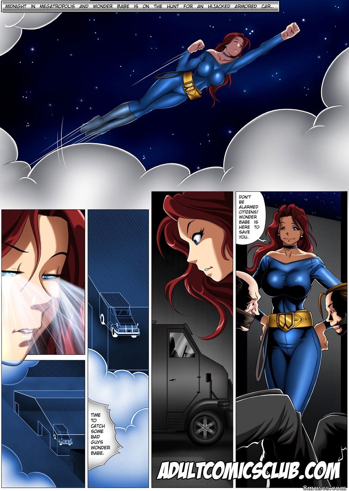 Melkormancin.com Comics - Wonderbabe vs VodooKing - Page 1