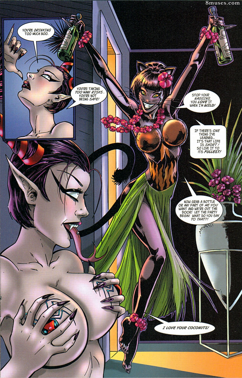 BroadSword Comics - Tarot - Witch of the Black Rose 023 - Page 14