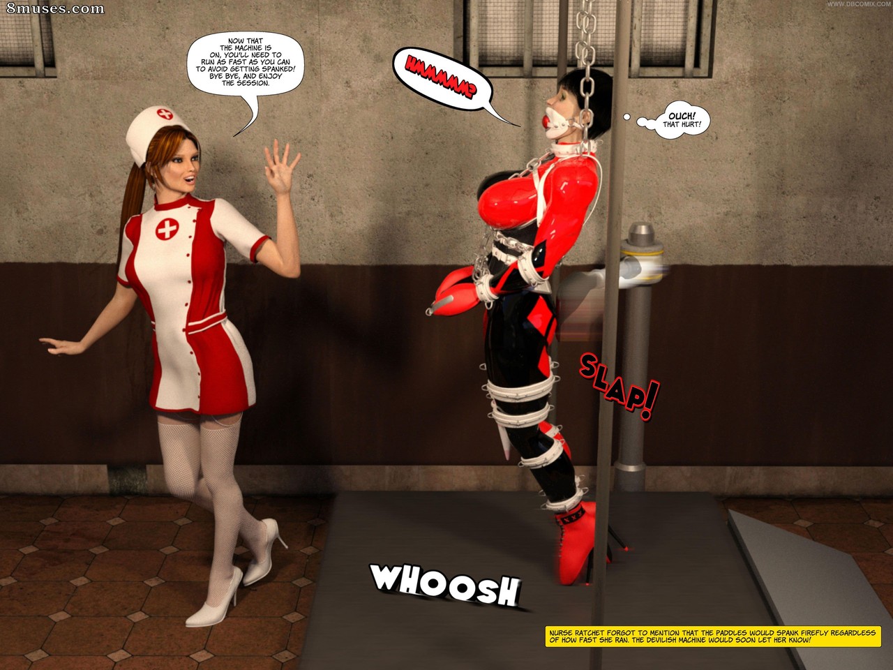 New Arkham For Superheroines - Issue 4 - Page 60