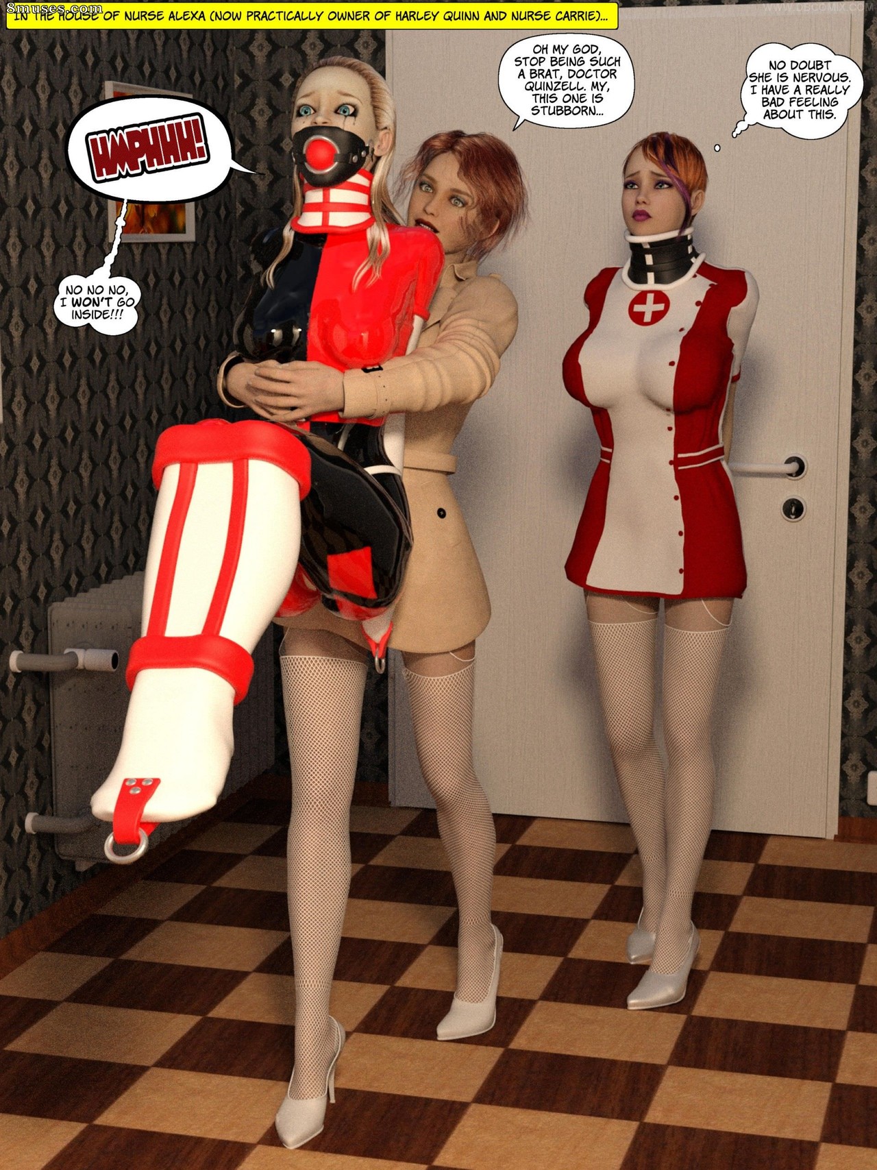 New Arkham For Superheroines - Issue 4 - Page 41