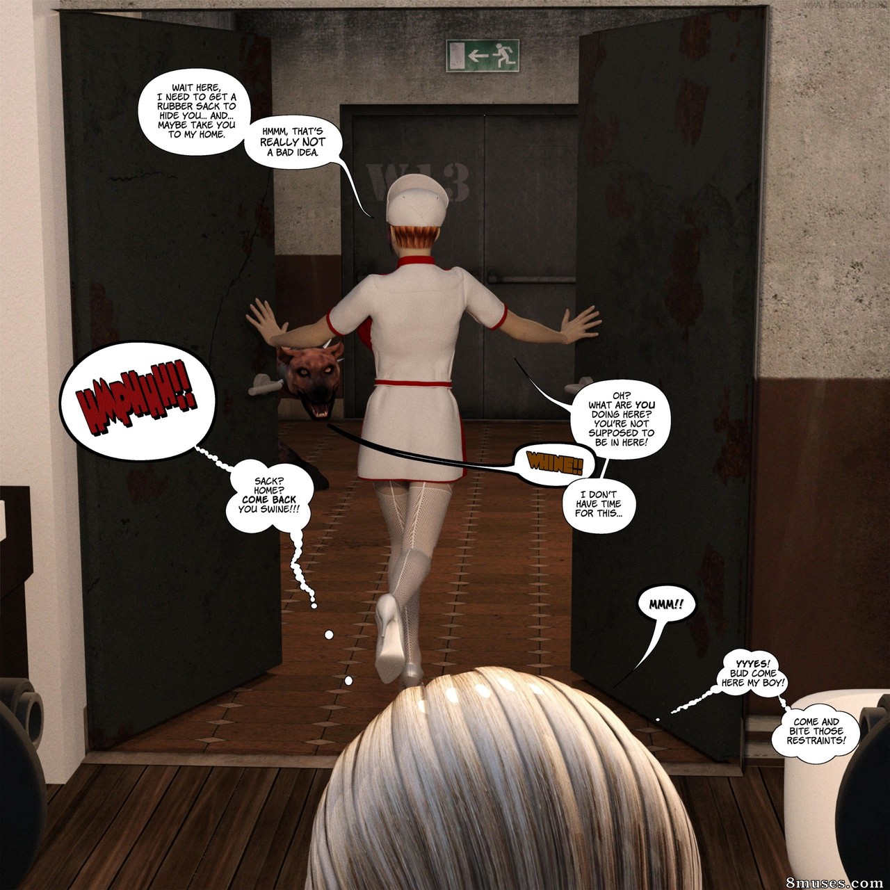 New Arkham For Superheroines - Issue 4 - Page 7