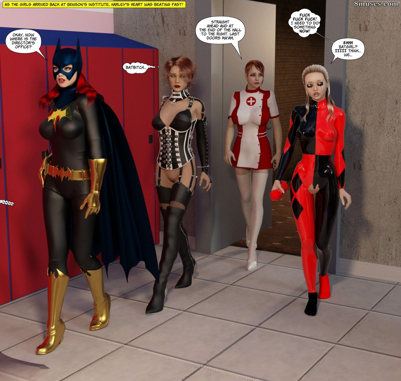 New Arkham For Superheroines - Issue 4 - Page 70