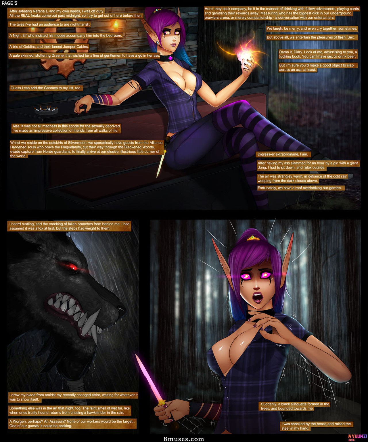 Nyuunzi - Diary of a Blood Elf - Page 5