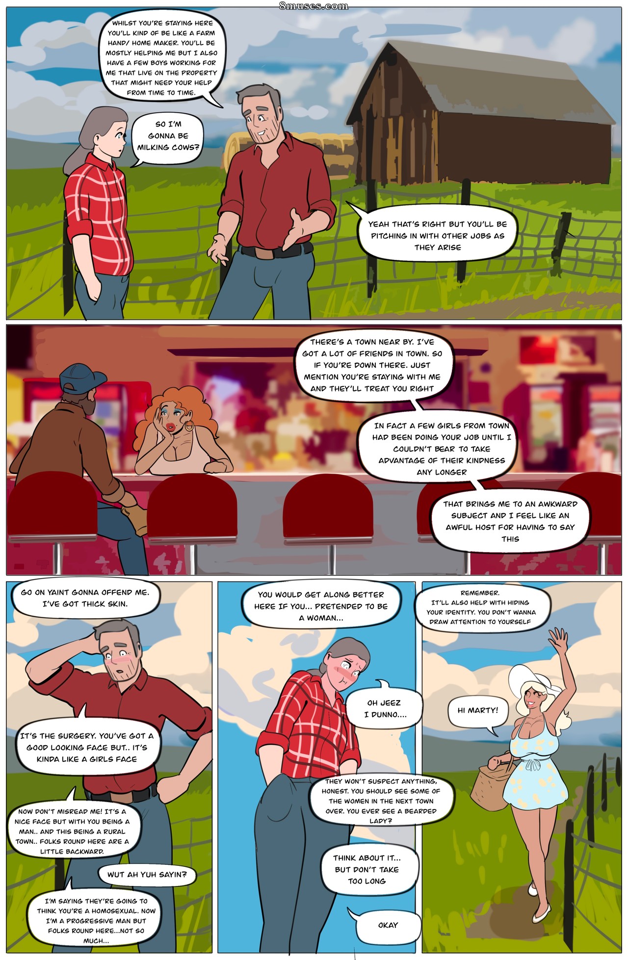 ManaOmega Comics - Vida na fazenda - Página 8