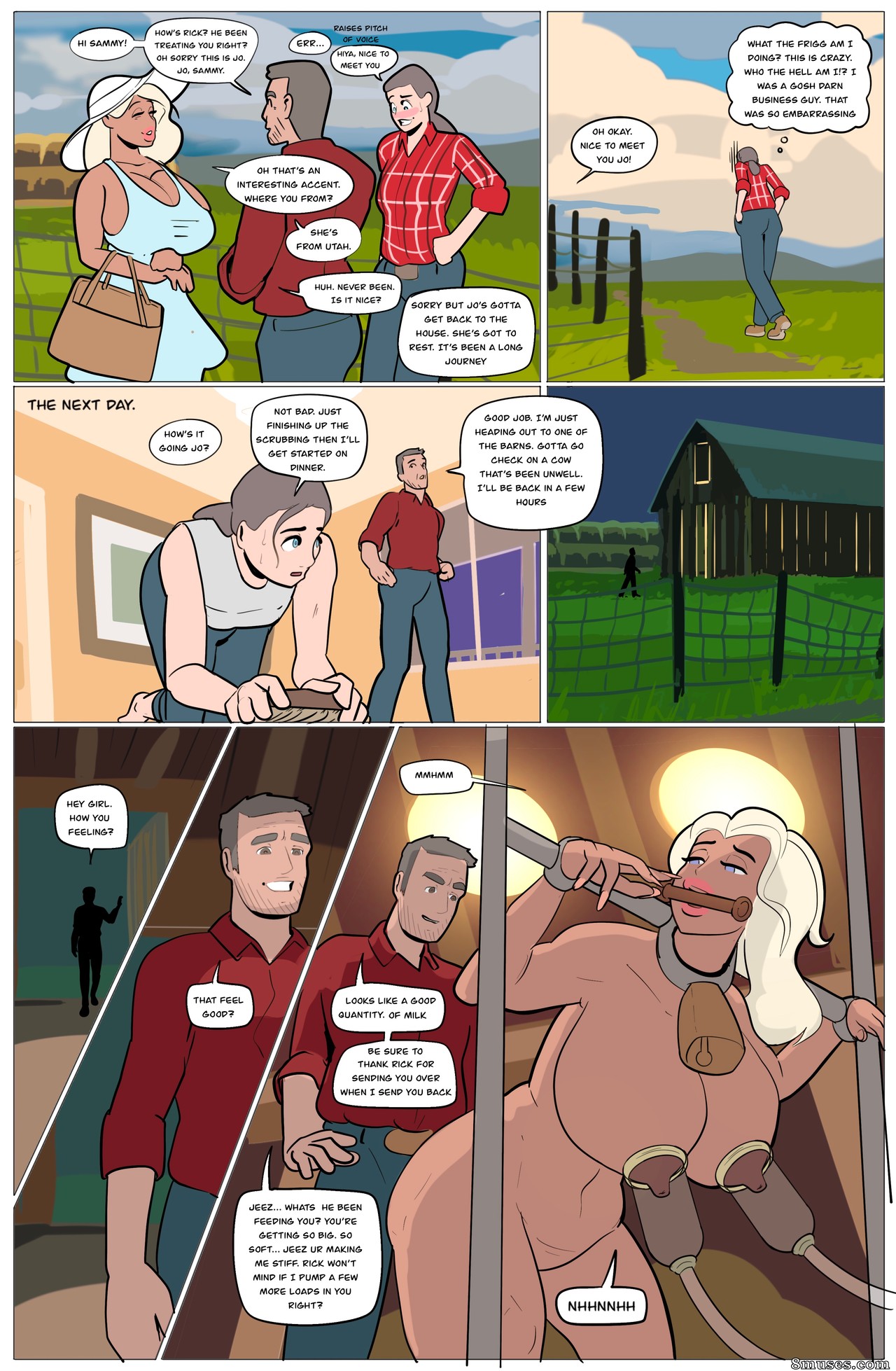 ManaOmega Comics - Vida na fazenda - Página 9