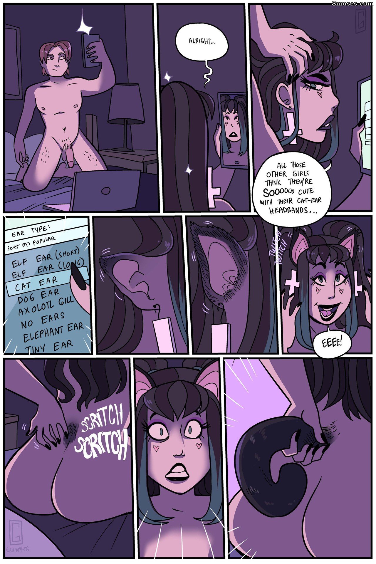 Grumpy-TG - Socorro! As Garotas-Elo Stolei meu Corpo - Página 14