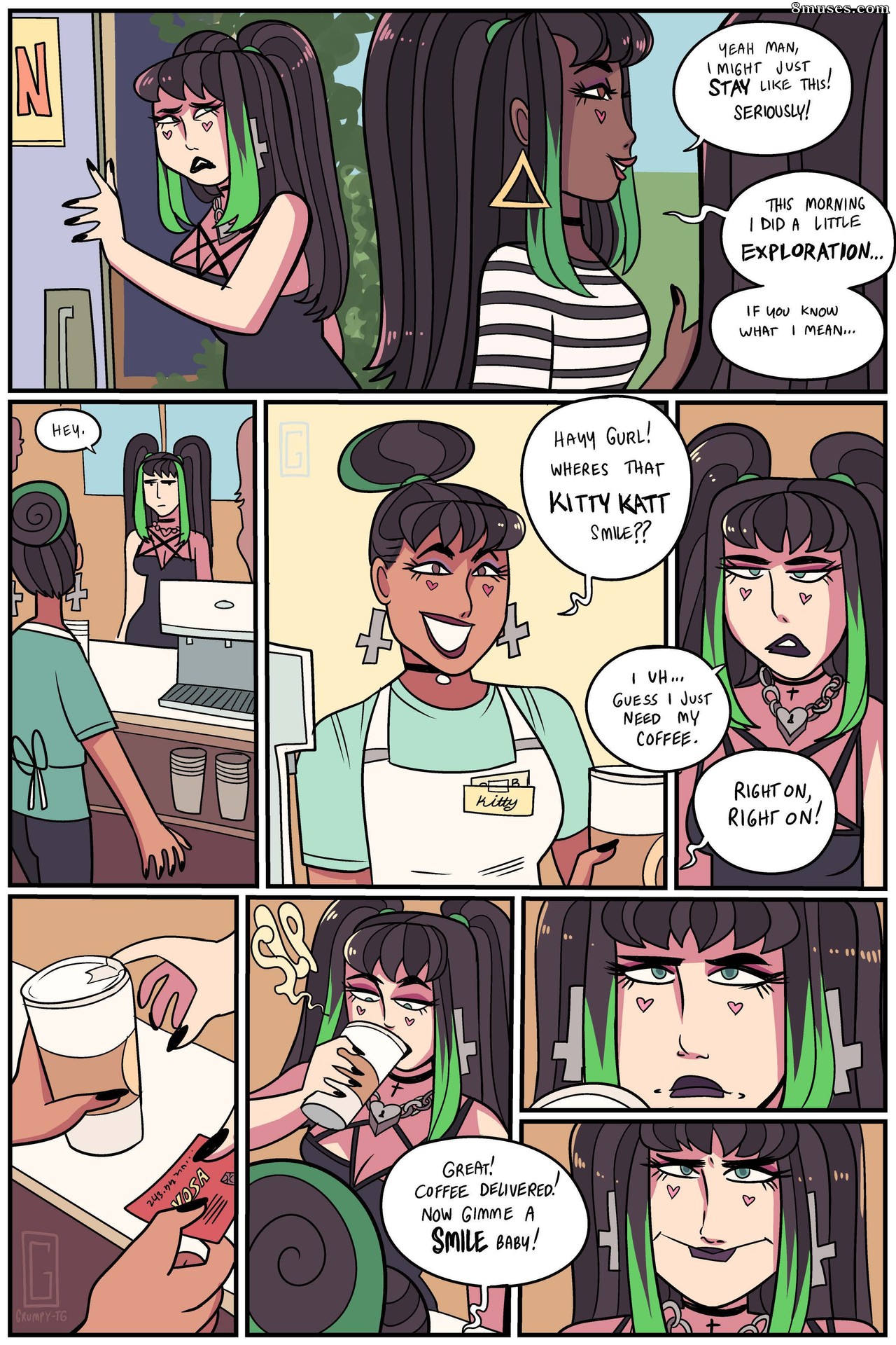 Grumpy-TG - Socorro! As Garotas-Elo Stolei meu Corpo - Página 8