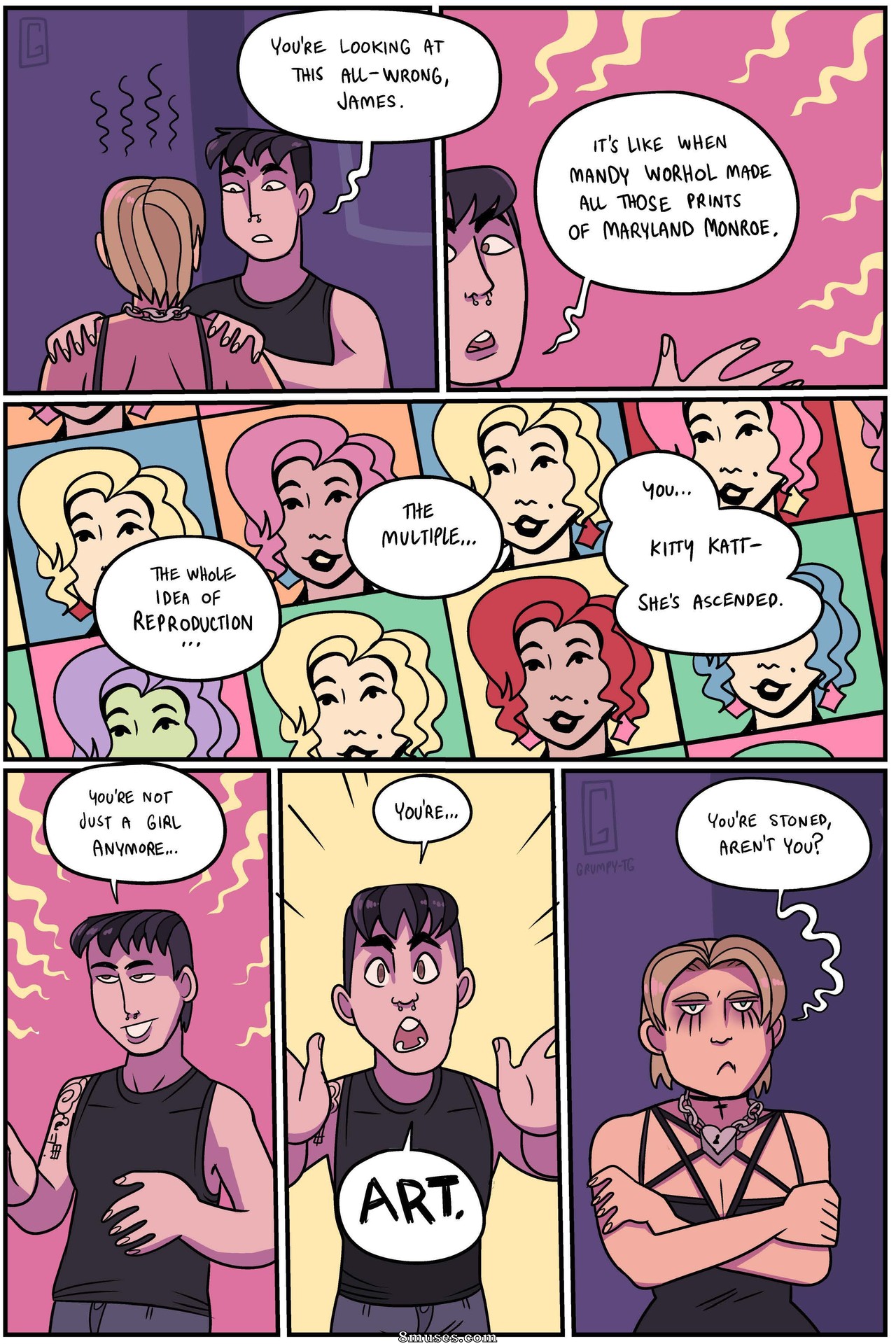 Grumpy-TG - Help! E-Girls Stole My Body - Page 12