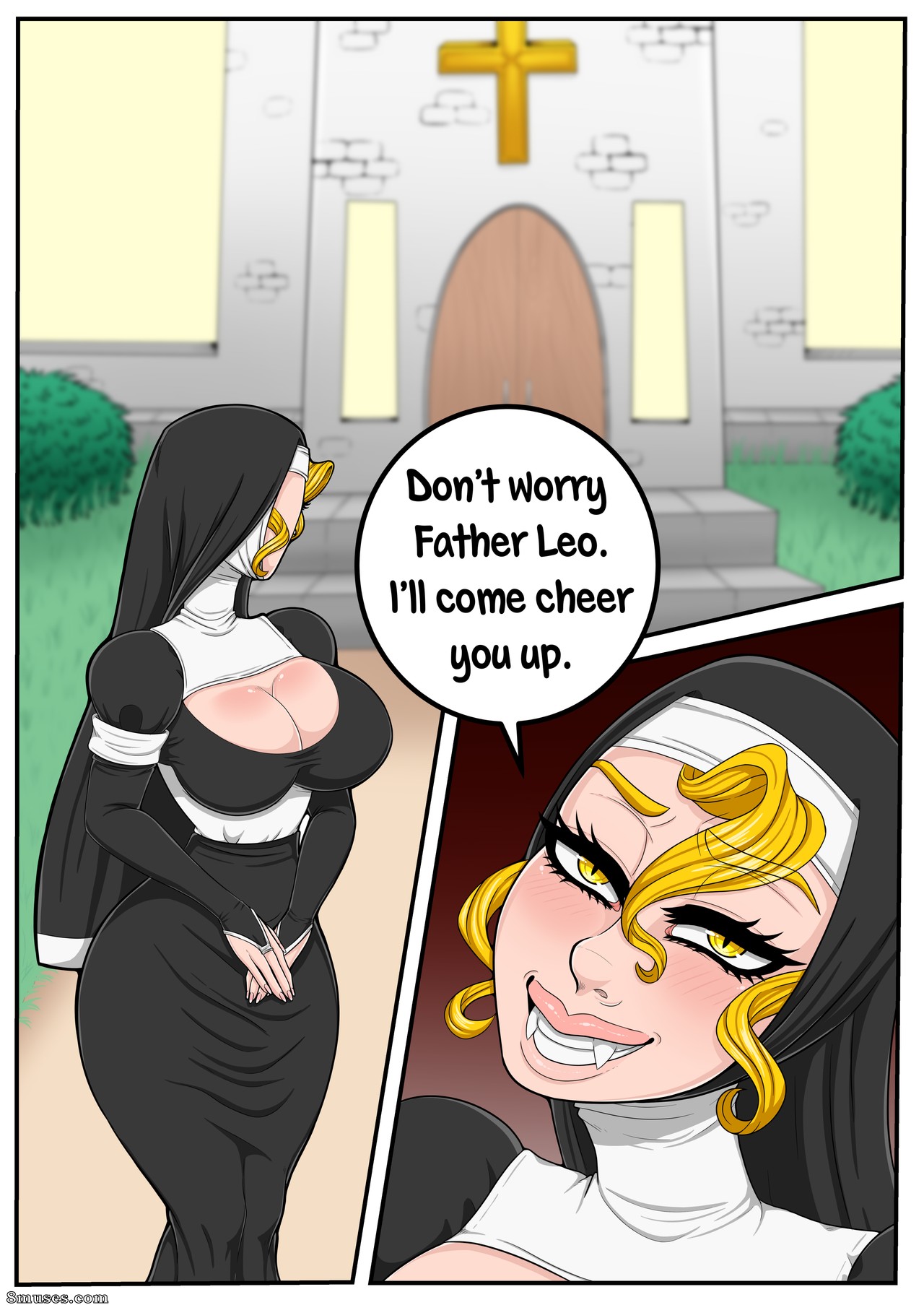 Page 6 | Various-Authors/Gatorchan/The-Nun-and-Her-Priest | 8muses - Sex  Comics