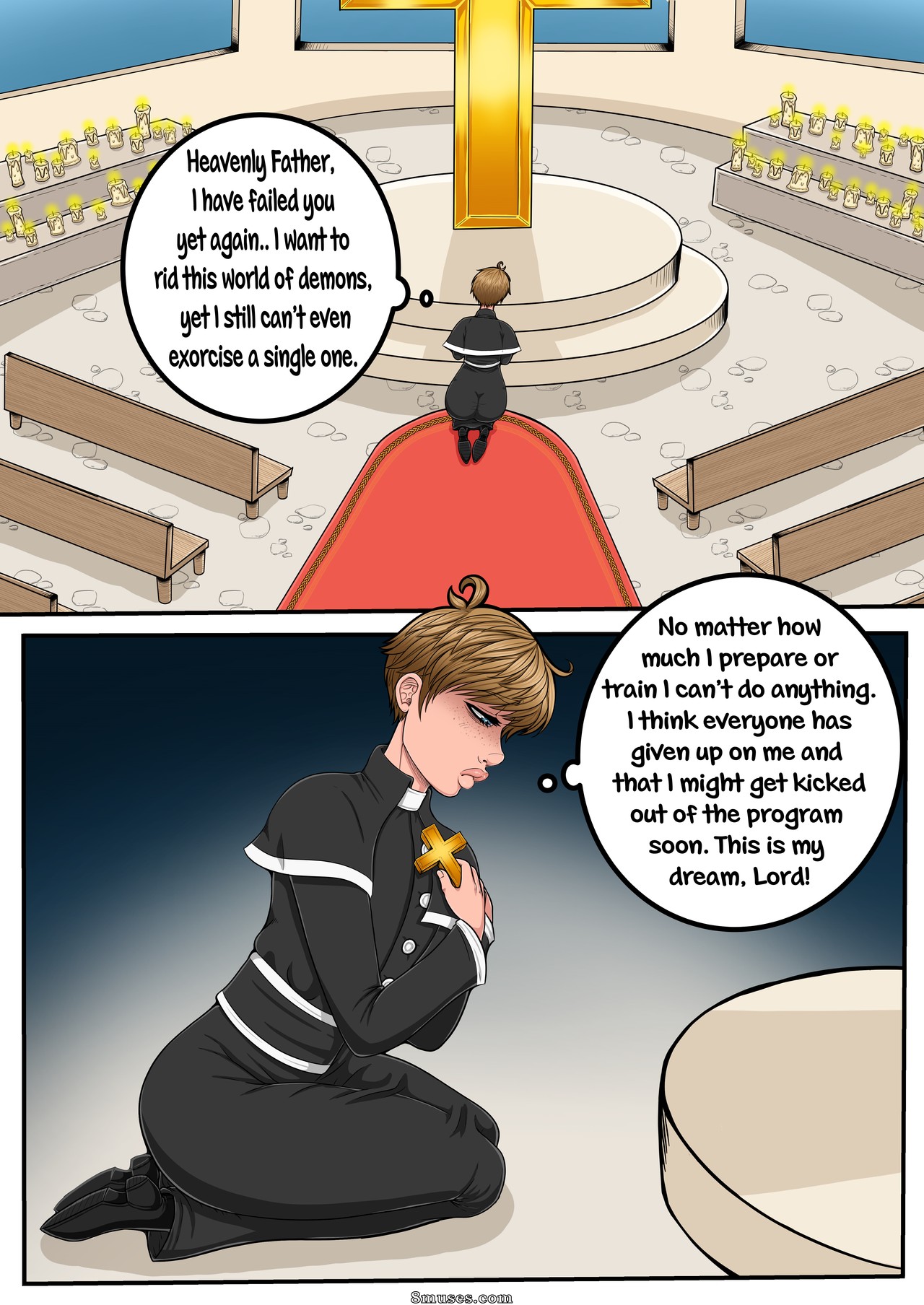Gatorchan - The Nun and Her Priest - Page 7