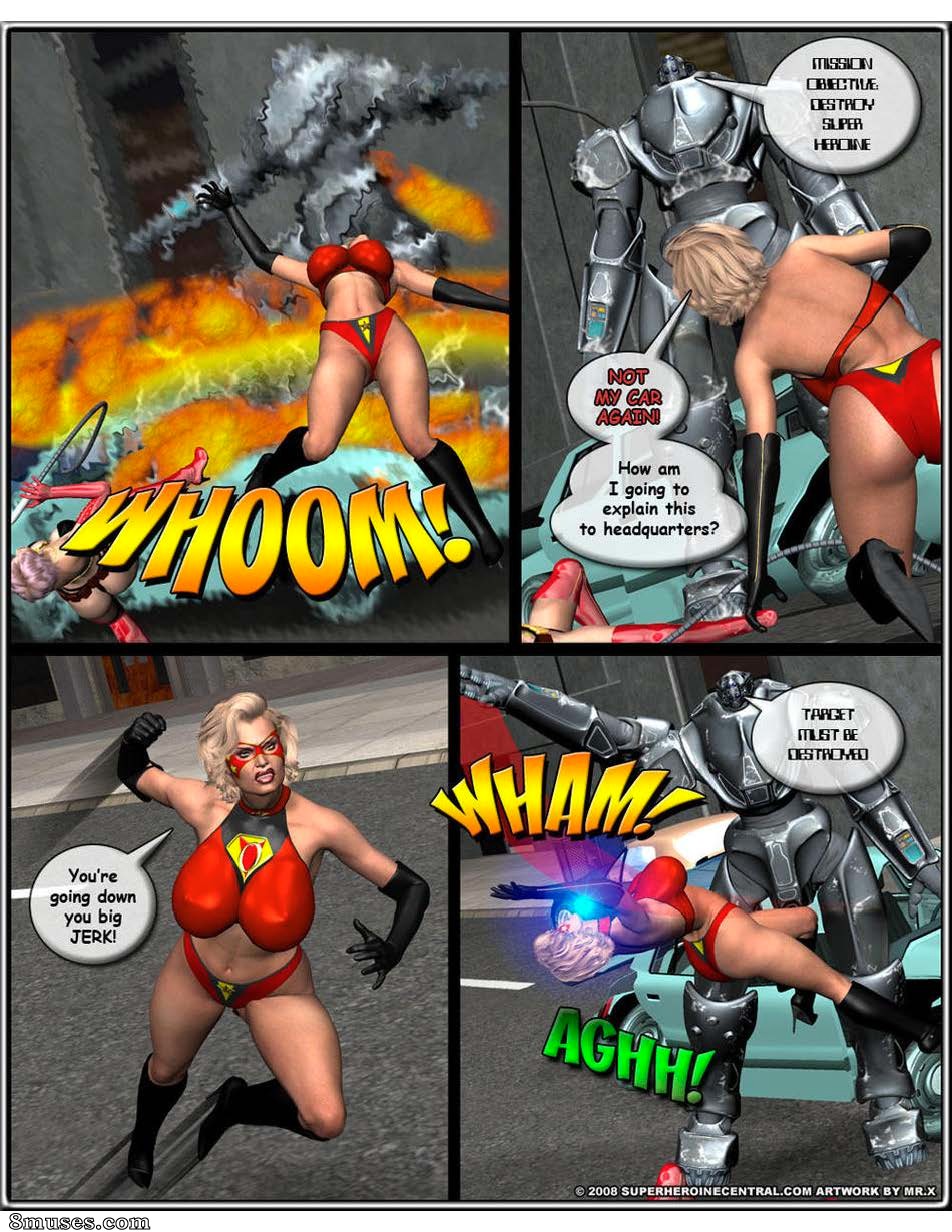 Superheroine Central Comics - Mlle Américaine et Omega Woman - Le terrorisme frappe - Page 18