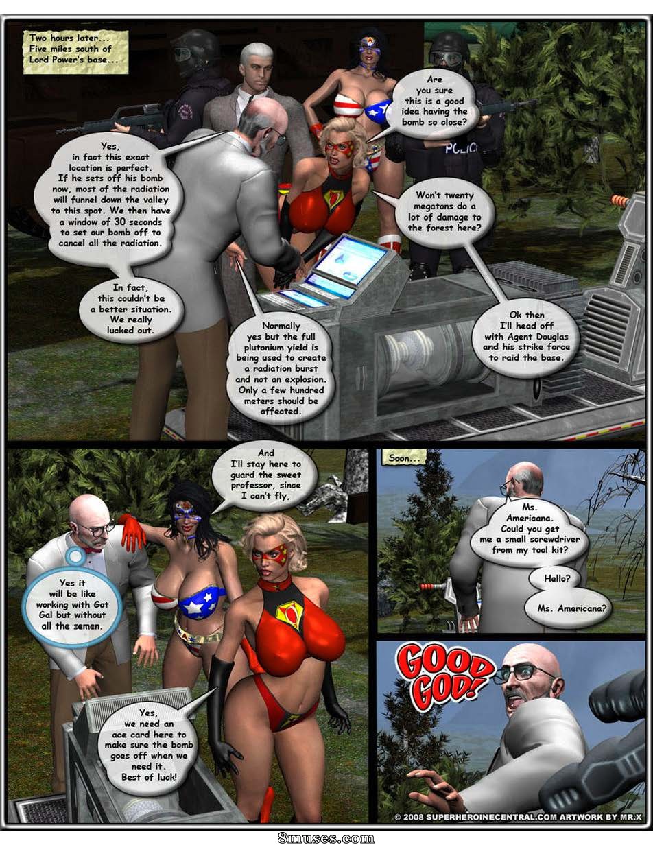 Superheroine Central Comics - Mlle Américaine et Omega Woman - Le terrorisme frappe - Page 77