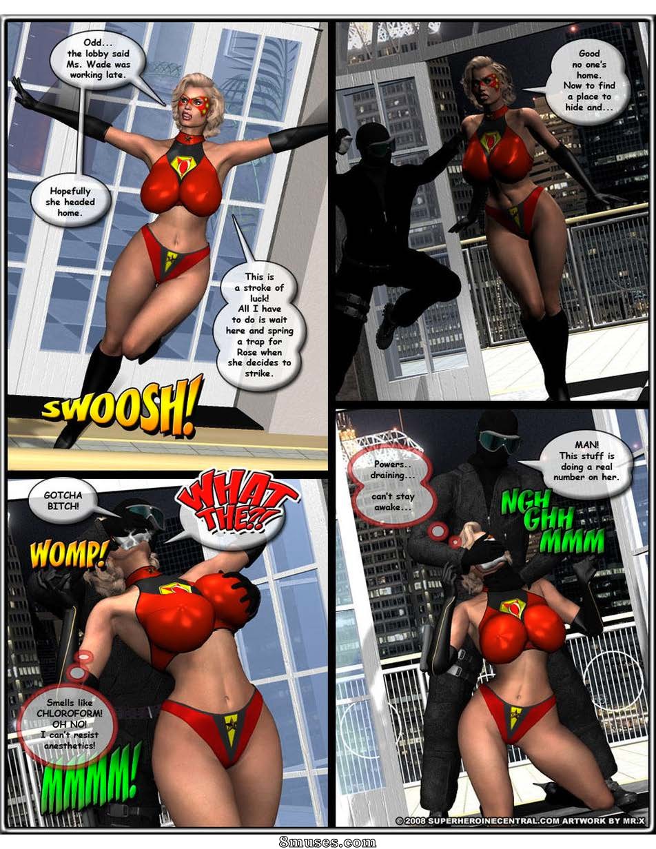 Superheroine Central Comics - Mlle Américaine et Omega Woman - Le terrorisme frappe - Page 30