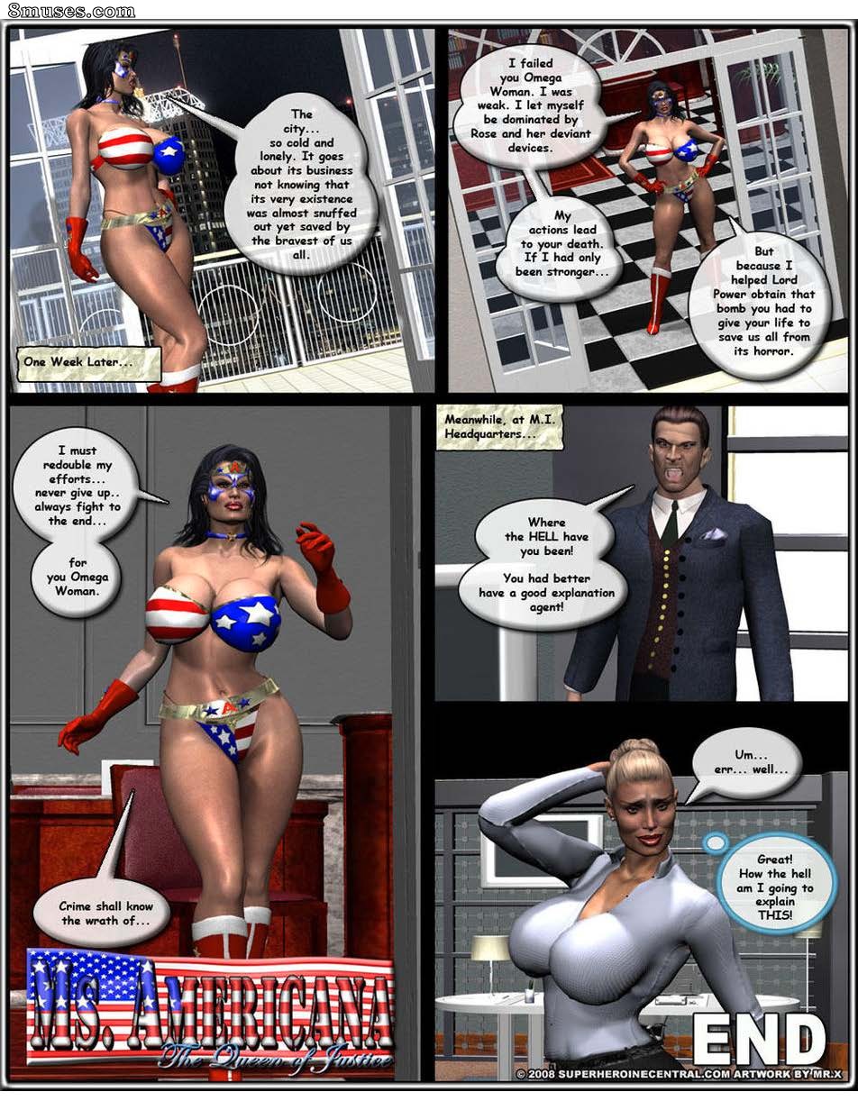 Superheroine Central Comics - Mlle Américaine et Omega Woman - Le terrorisme frappe - Page 106