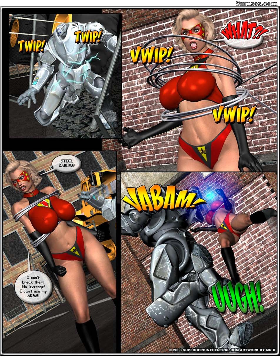 Superheroine Central Comics - Mlle Américaine et Omega Woman - Le terrorisme frappe - Page 39