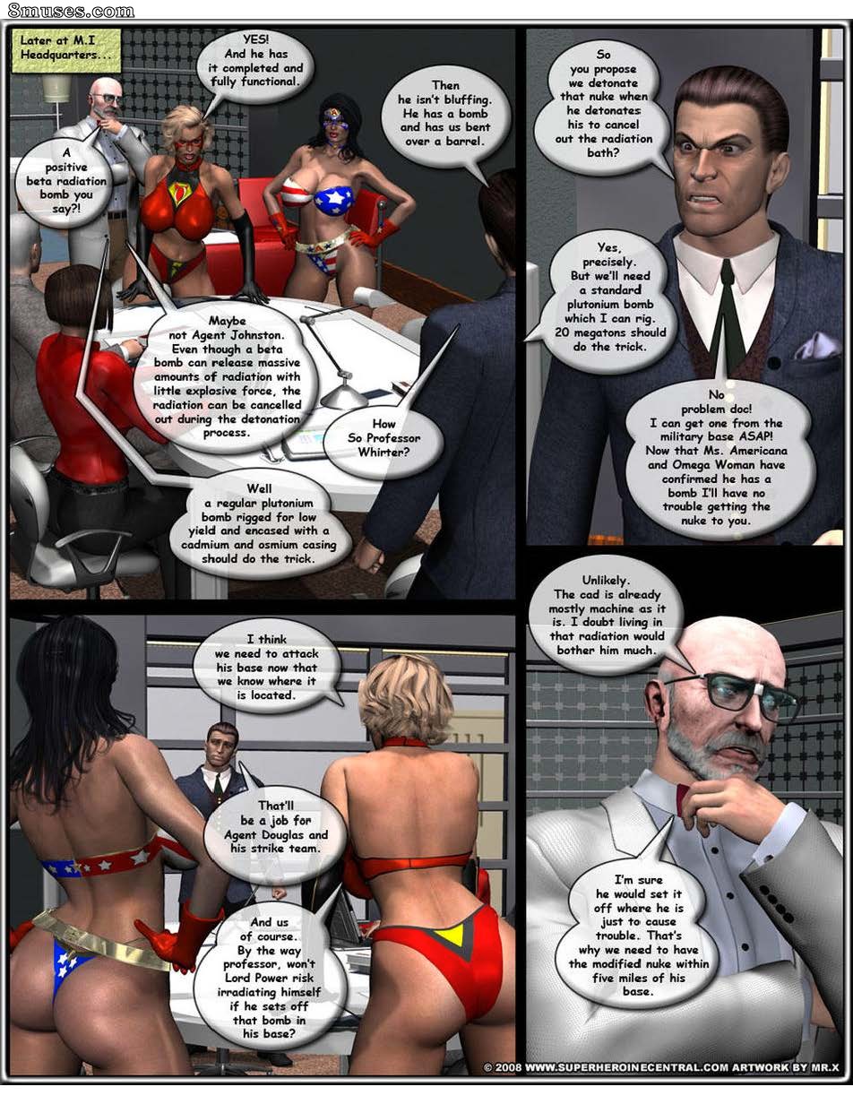 Superheroine Central Comics - Mlle Américaine et Omega Woman - Le terrorisme frappe - Page 75