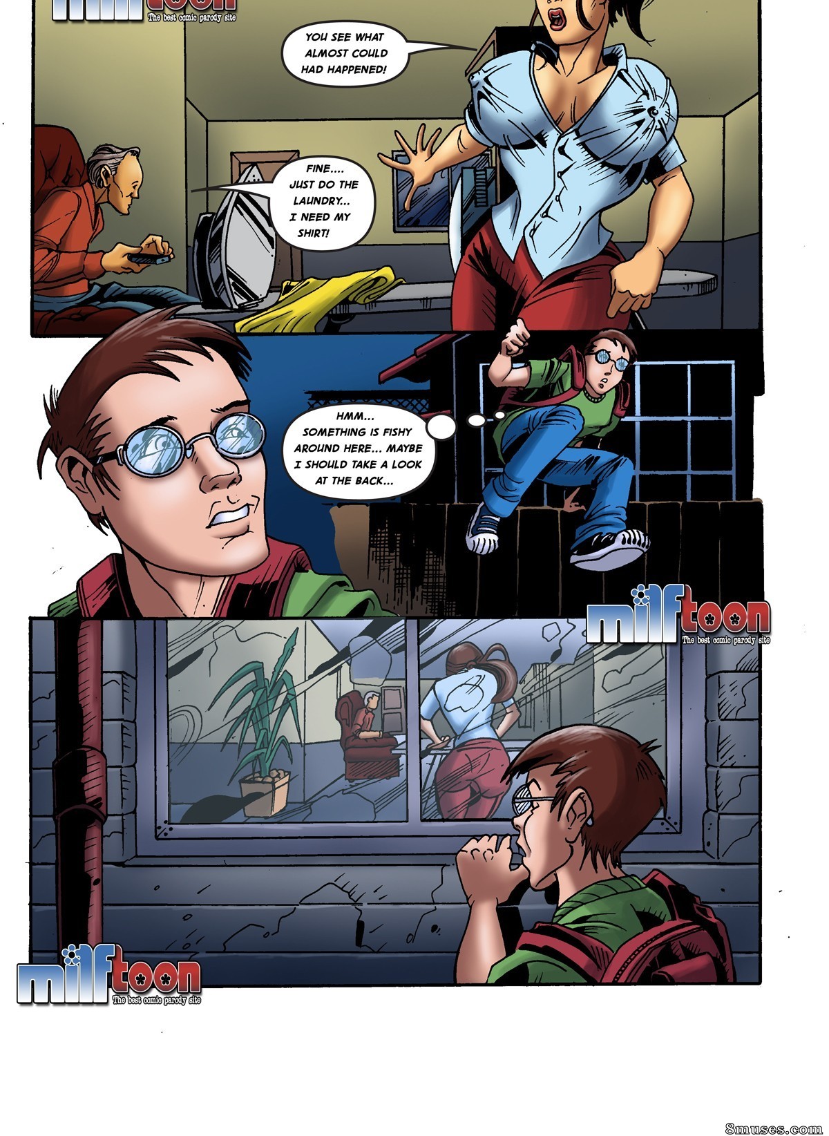 MilfToon Comics - Regreso a casa - Página 6