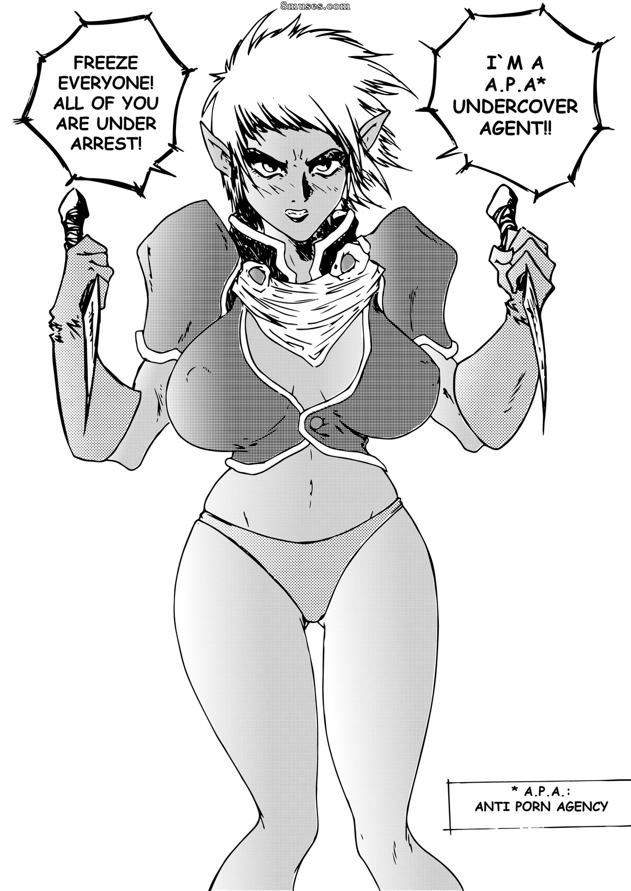 Bleedor Comics - Trabalho disfarçado - Página 2
