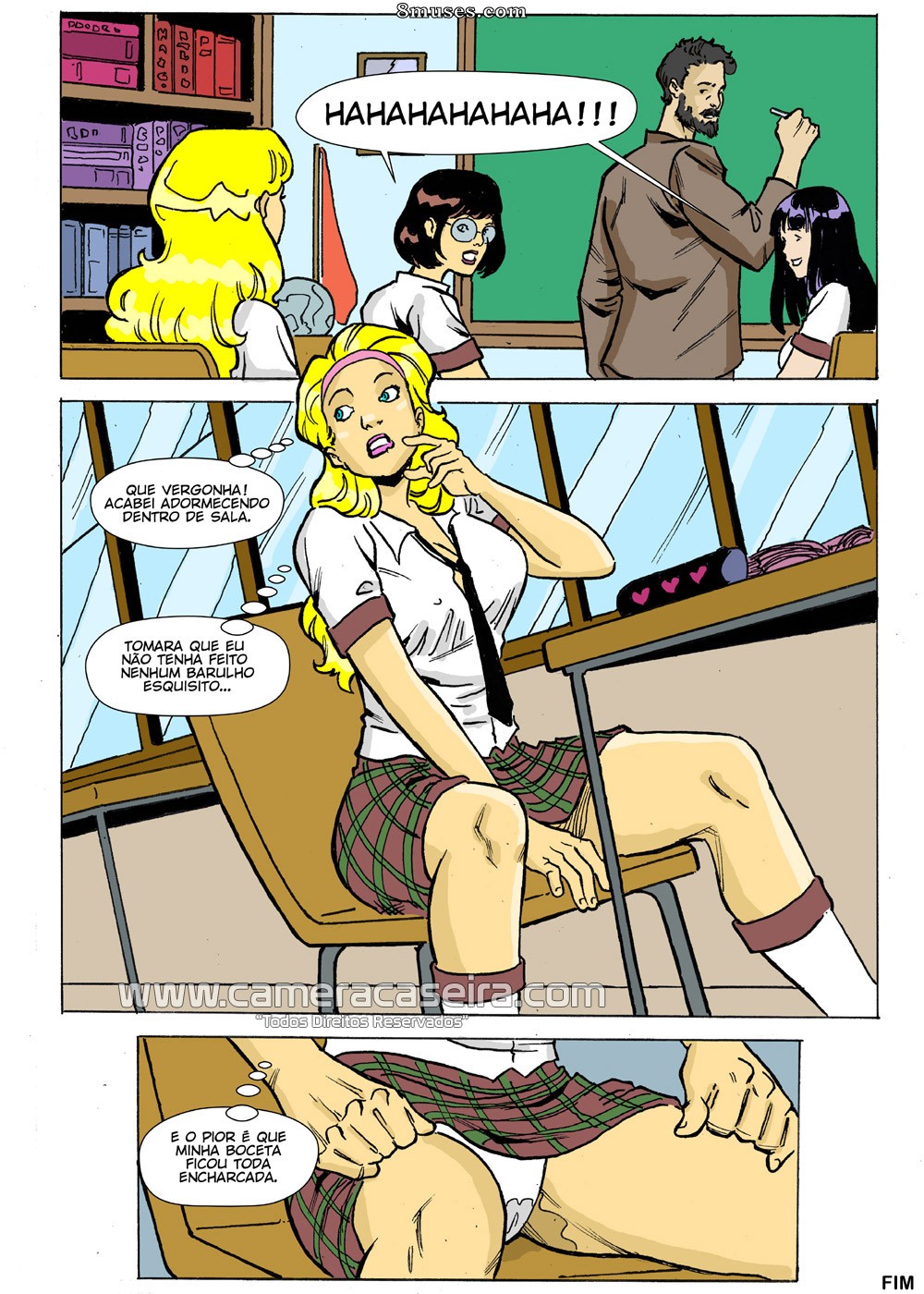 As Novinhas da Escola - 3 Meu Professor é um Gato - Page 10