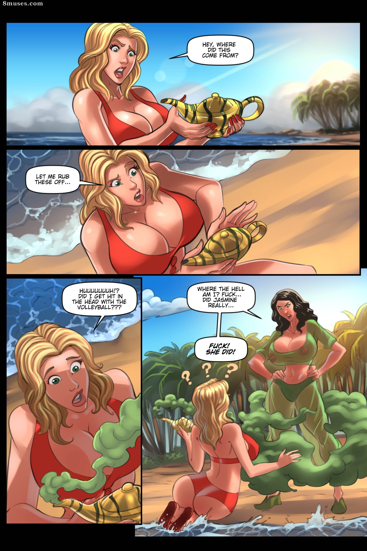 Page 4 | ZZZ-Comics/Sizeable-Double-Feature/Issue-3 | 8muses - Sex Comics