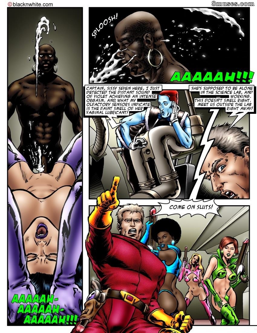 Interracial Space Sluts - Issue 2 - Page 8