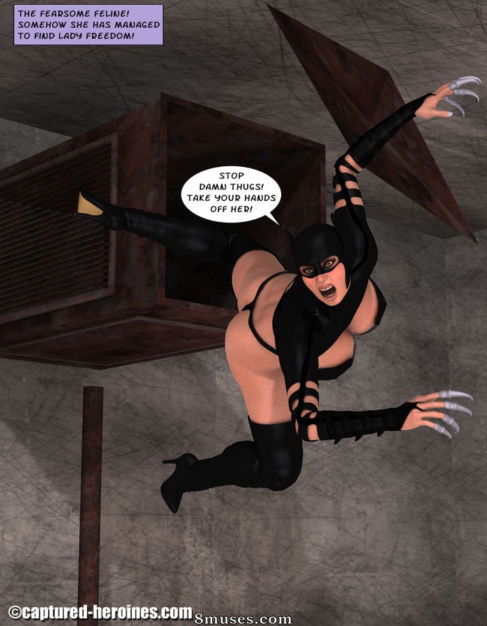 Captured-Heroines Comics - Lady Liberdade - Página 233